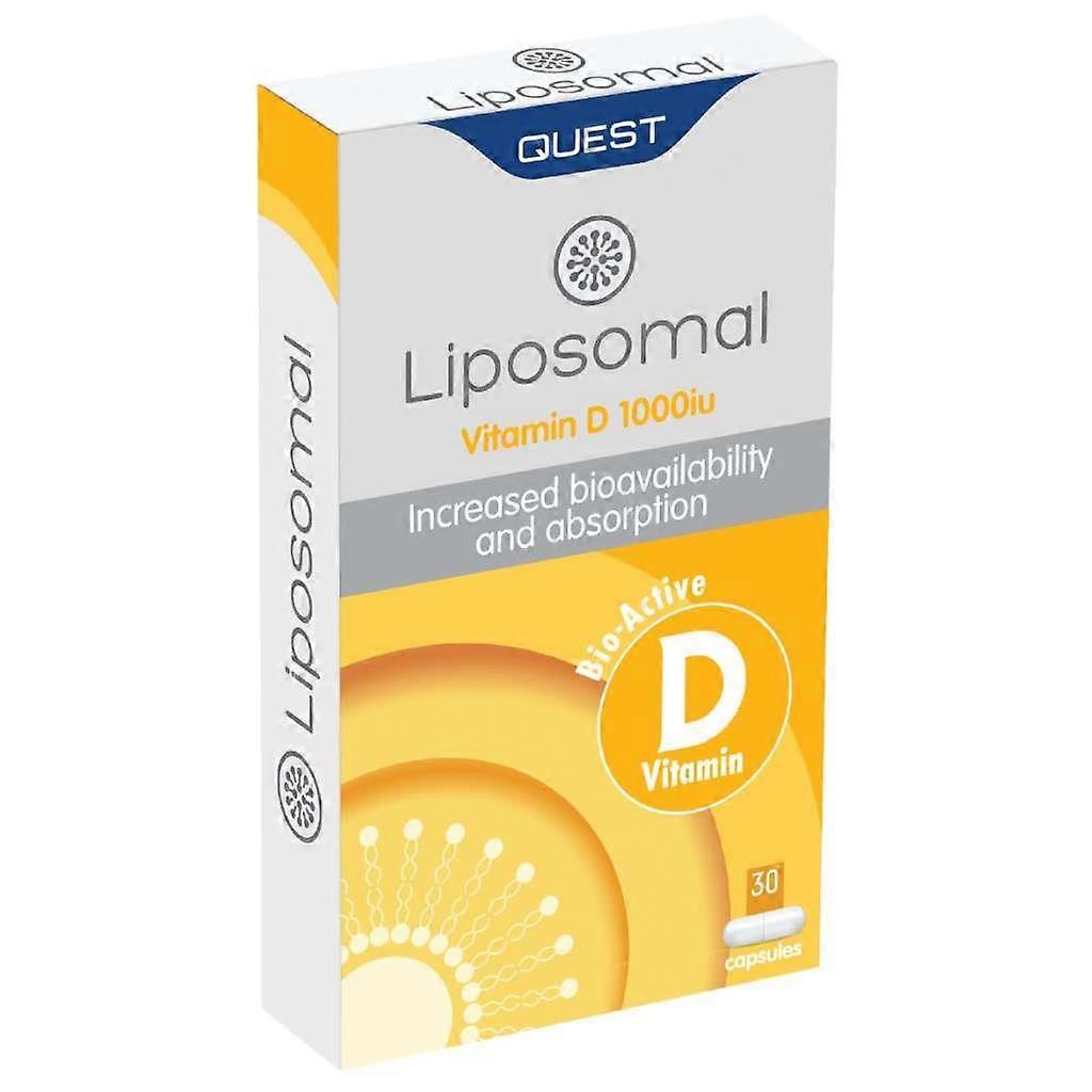 Quest Vitamins Liposomal Vitamin D 1000iu Capsules 30