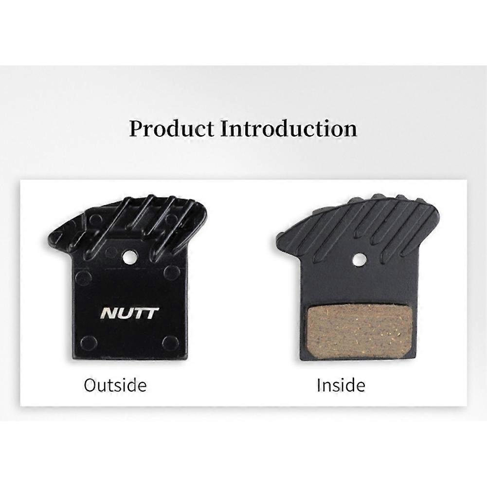 Disc Brake Pad Bicycle Hydraulic Caliper Heat Dissipation Semi Metal Resin with Cooling for Mountai