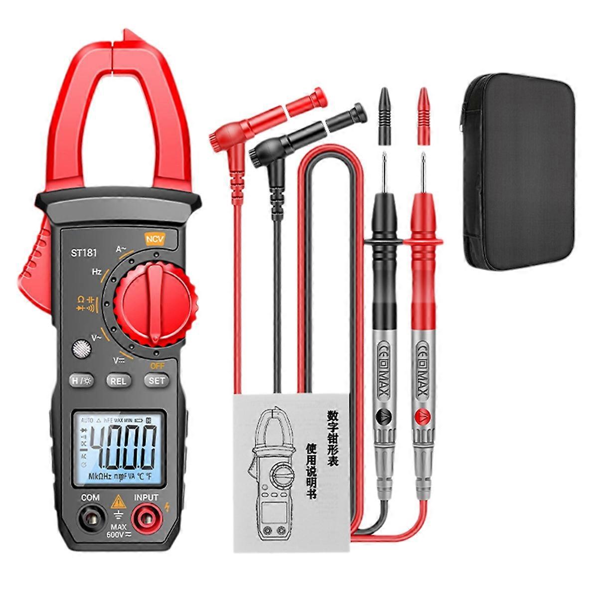 Intelligent Digital Clamp Meter Multimeter 400A AC/DC Clamp Meter