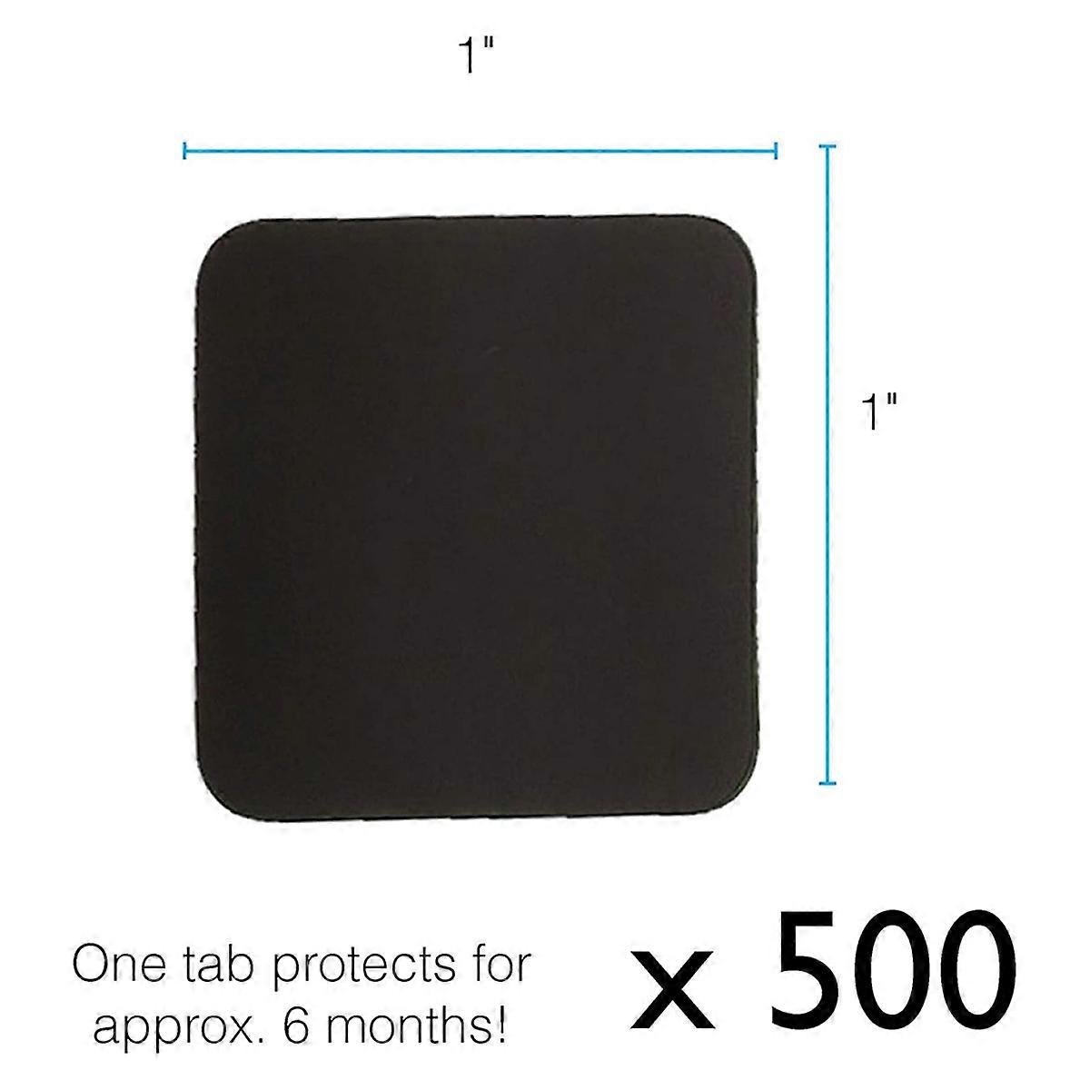 500PCS Anti-Tarnish Tabs, 1 x 1 inch, Non-Abrasive