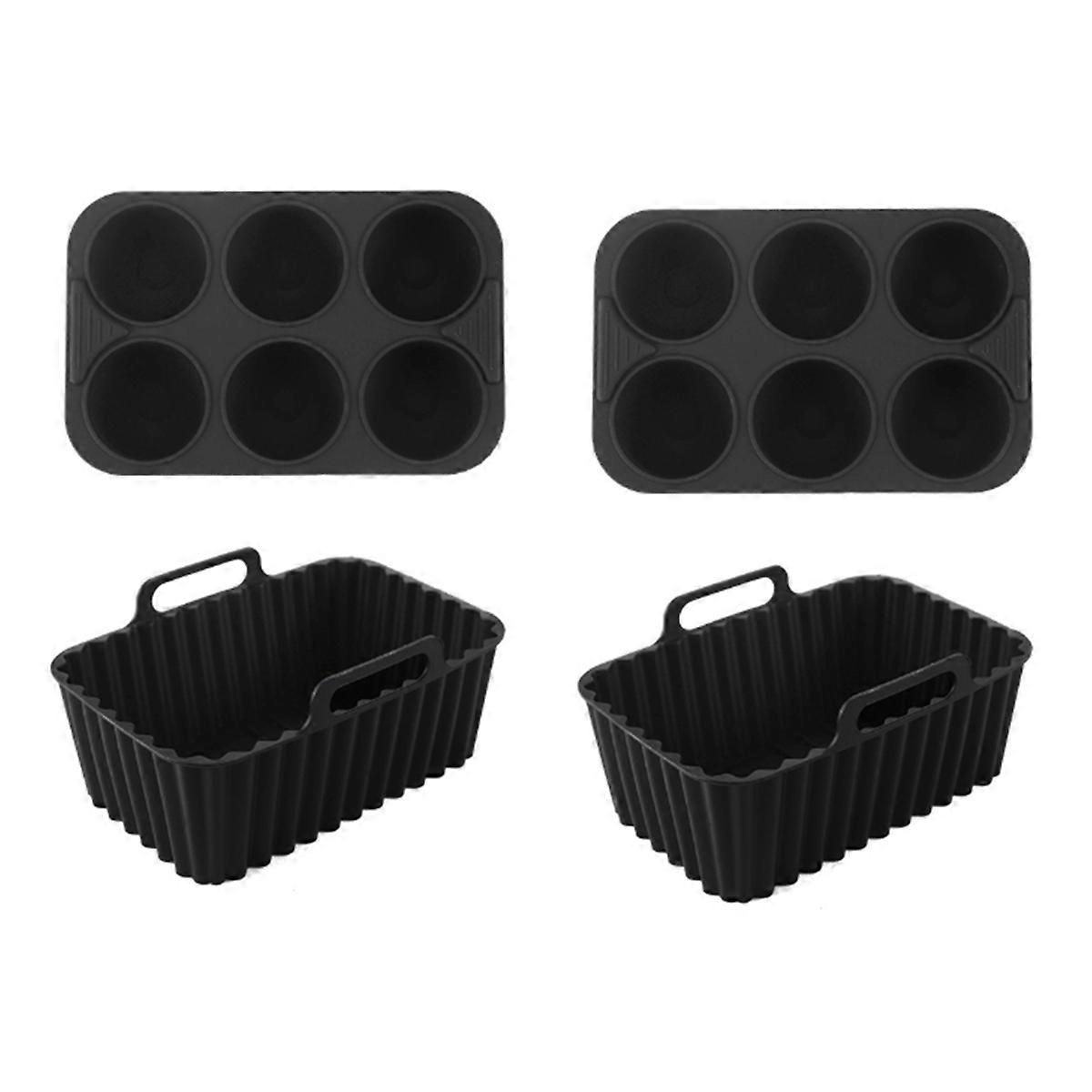 Silikon-Backblech-Set, rechteckig, Mehrzweckform B