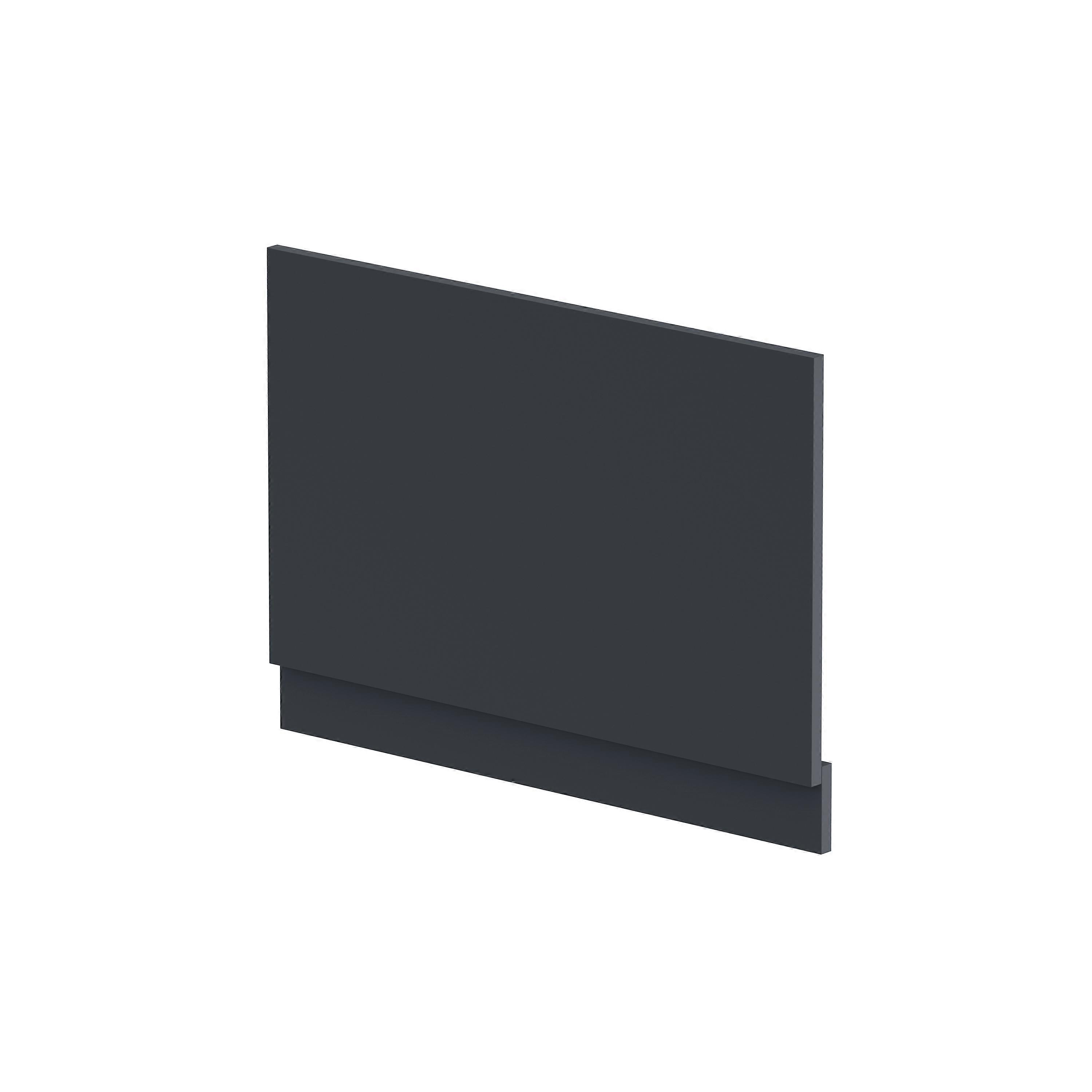 800mm Bath MDF End Panel & Plinth - Dark Grey