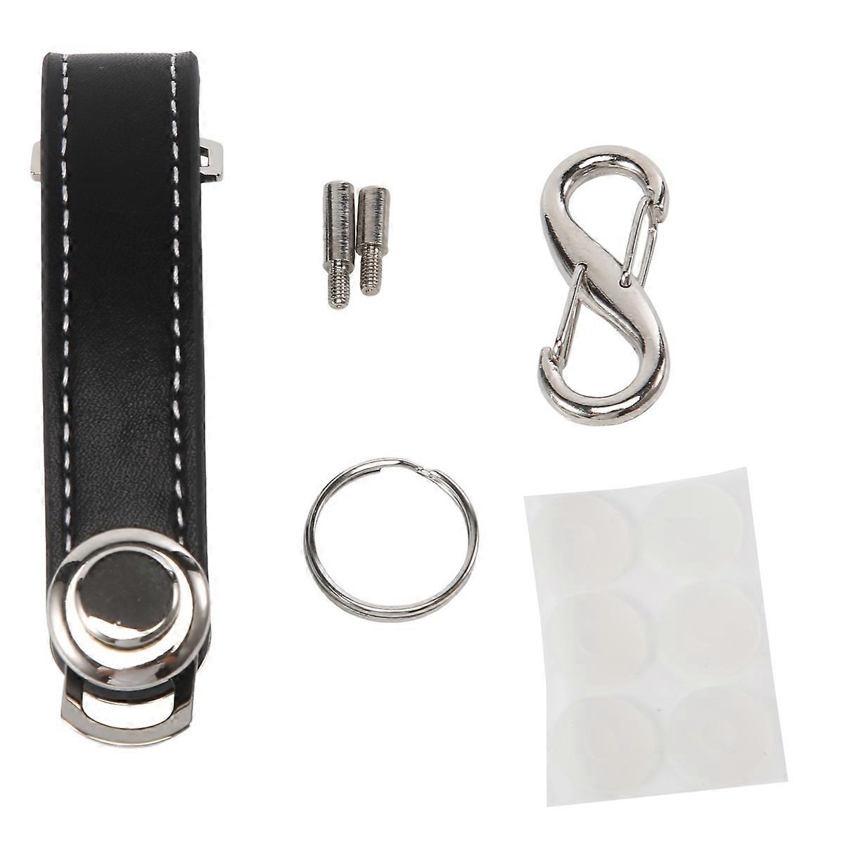 Fashion Car Key Pouch Bag Case Wallet Holder Chain Key Wallet Ring Pocket Key Organizer Smart Leathe