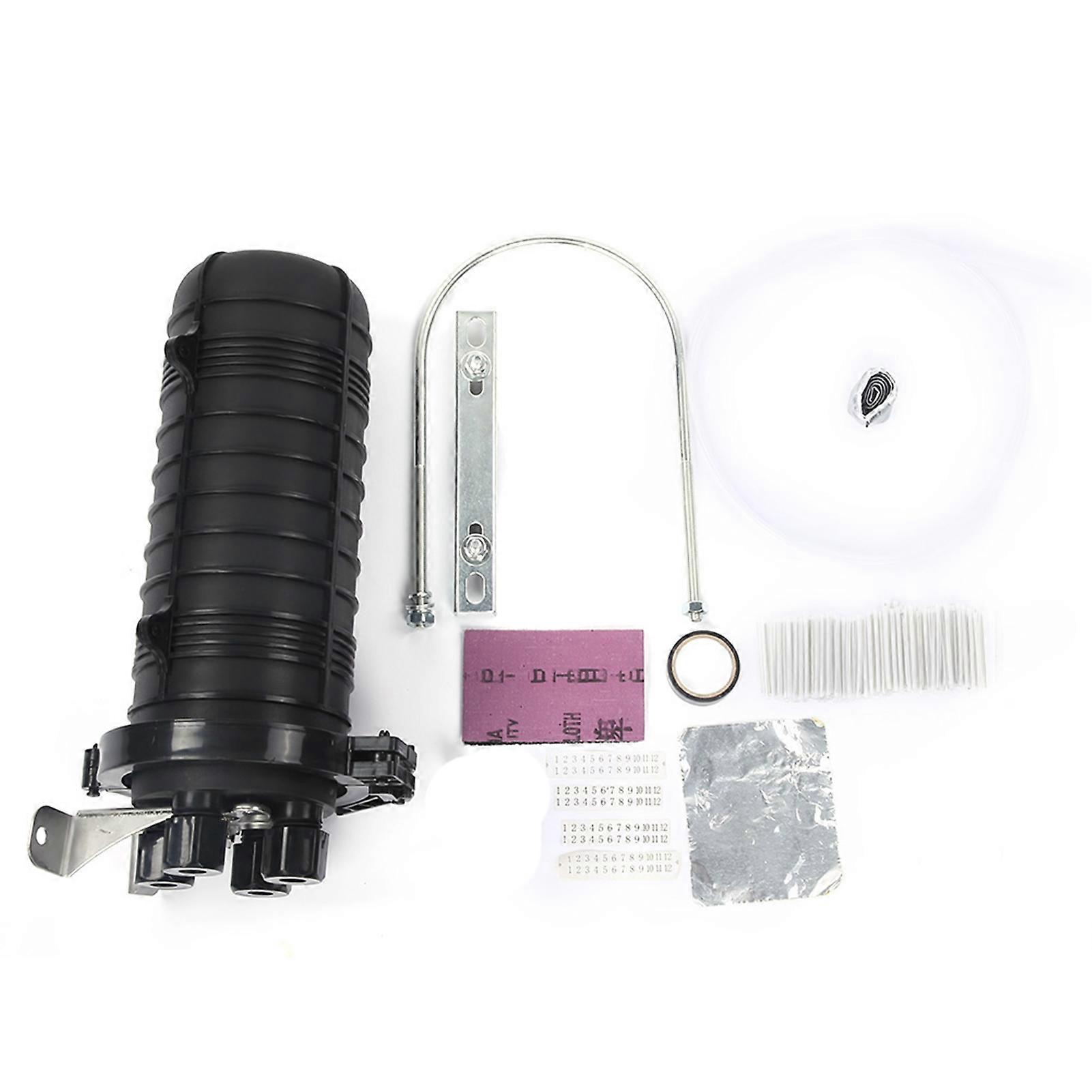 Fiber Optic Splice Enclosure IP68 Waterproof Vertical Cap Fiber Connection Box