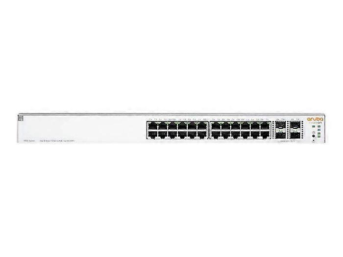 Switch - HPE - Aruba Instant On 1930 - 28 portar - PoE 370W - Kan monteras i rack