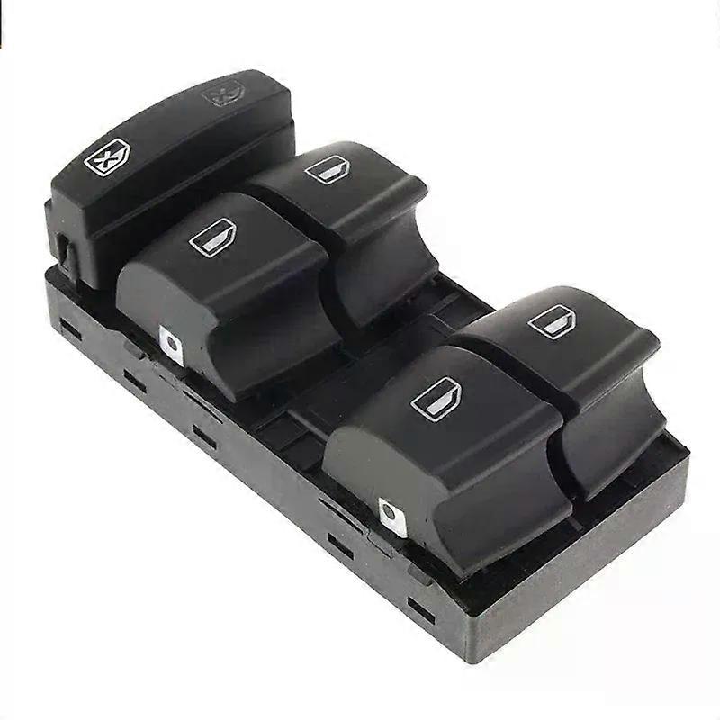 4F0959855 4F0959851 compatible for A3 A3 Sportback A6 C6 Sedan Q7 Electric Power Panel Window Master Control Switch Button