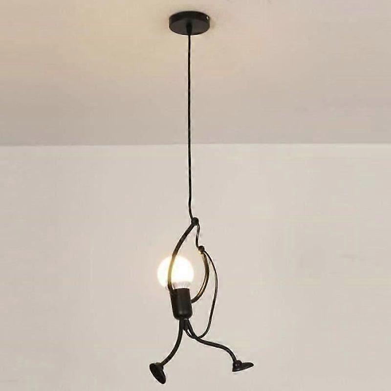 Chandelier - Humanoid - E27 Pendant Lamp - Adjustable Height - High Quality Iron