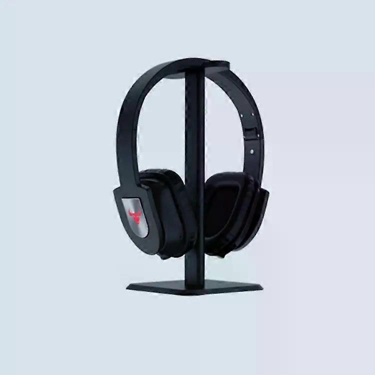 Headphone Holder Stand-Adjustable Display for Internet Cafe Use