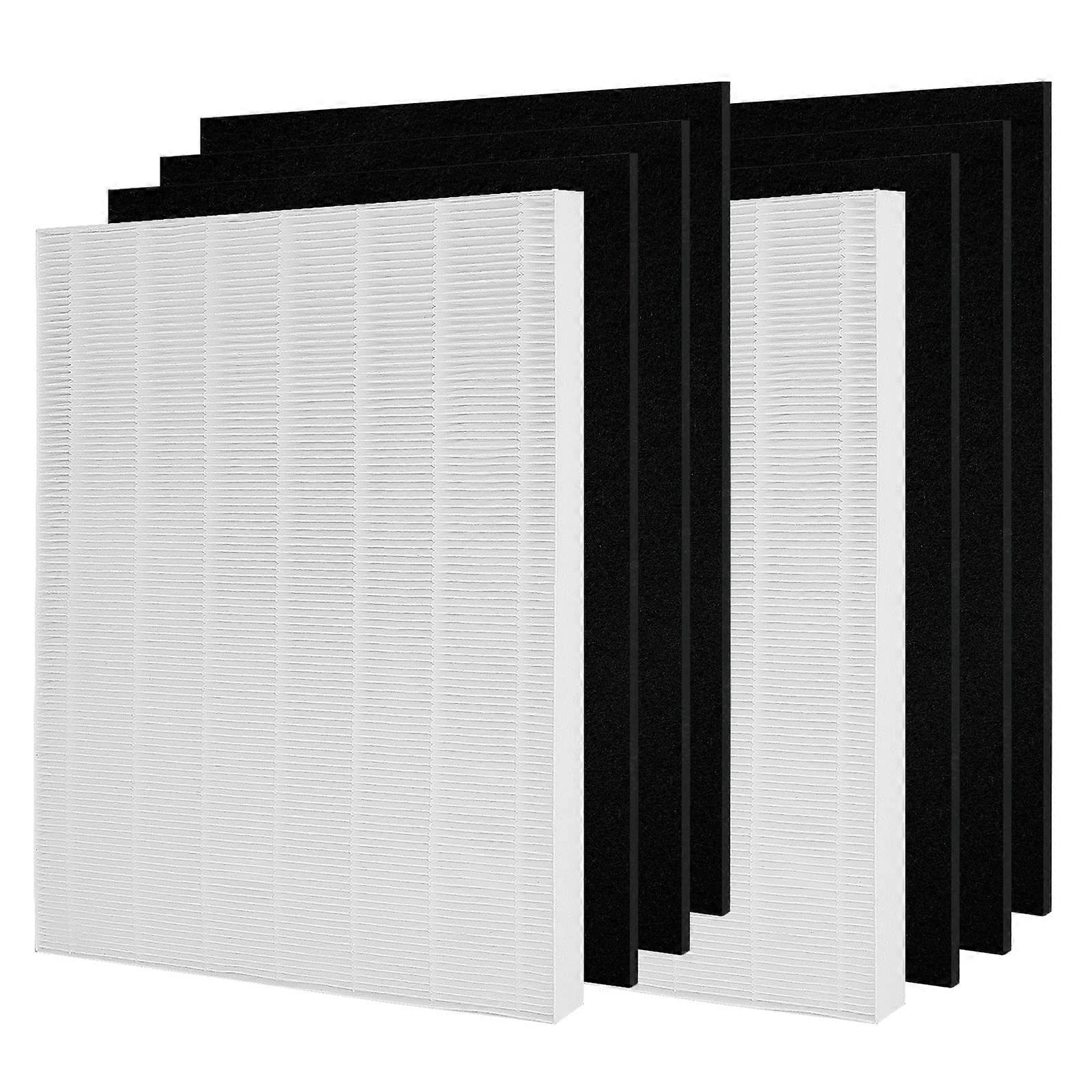 2 True HEPA Filters Replacement Filter for Air Purifier with True HEPA + Carbon Size D480