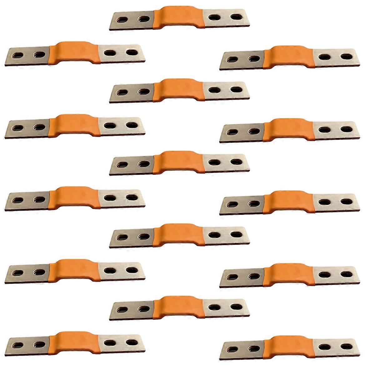 Copper Foil Lithium Battery Connector Copper Foil Soft Connection Copper Foil Screw Hole Distance 5
