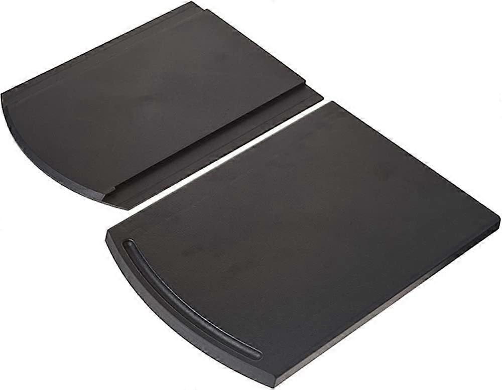 Black Multi-Function Sliding Tray for Home Kitchen, Extendable Mat for Coffee Maker Blender Machine Kitchen Home Appliances Toaster