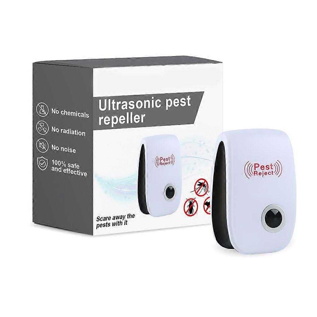 Ultrasonic Pests Repeller LED Electronic Mice Repellents Plug in Pests Controls