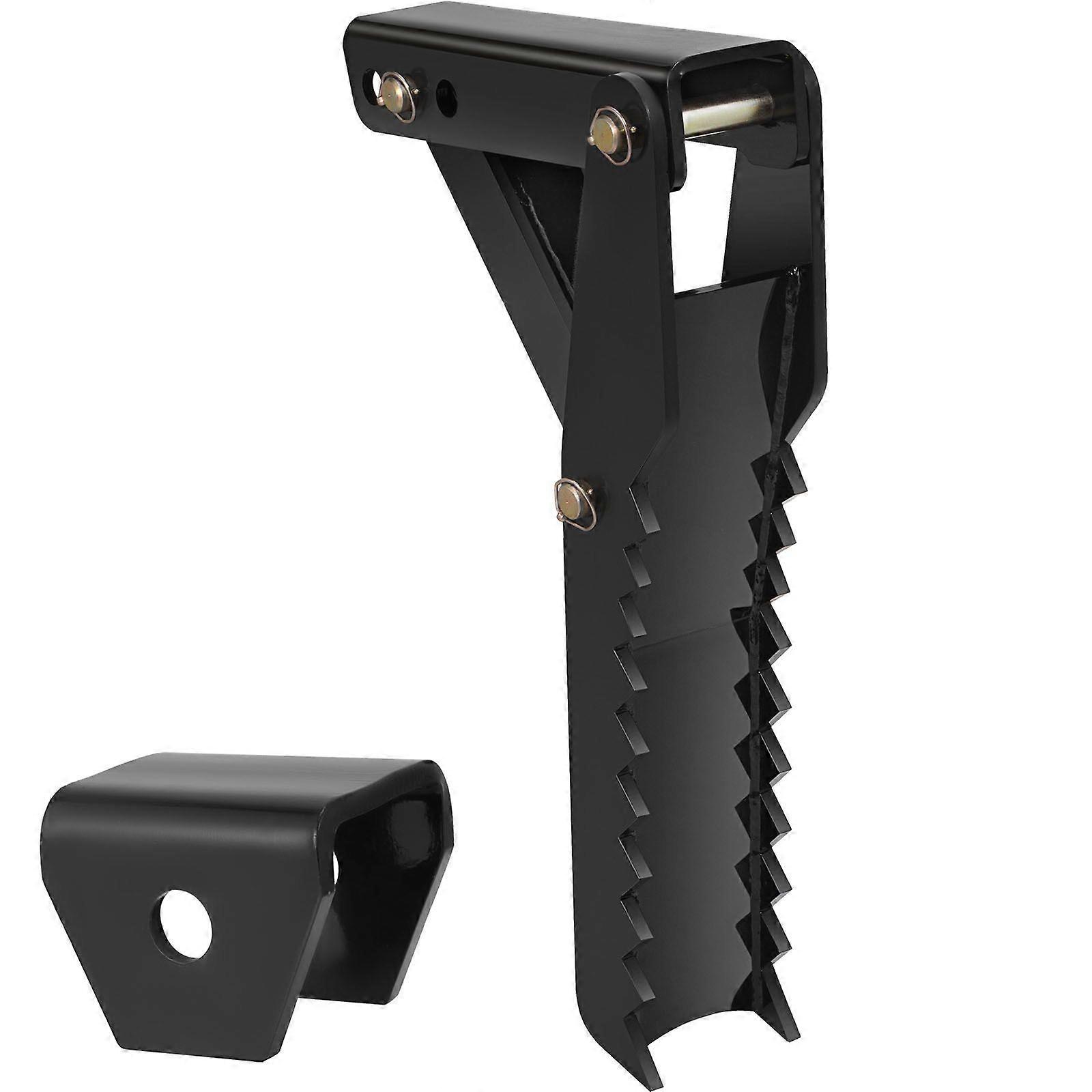 Pièces jointes au pouce de pelle rétrocaveuse, 36 pouces réglables à soudure extrême sur la pince de houe de pouce de pelle rétrocaveuse 1/2 pouce dents en acier épais