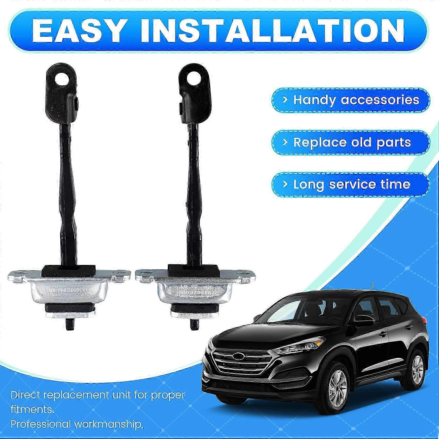 suitable for Front Left/Right Door Check Stop Hinge Strap Limiter 79380-2E000 79390-2E000 for Hyundai Tucson (5 D-YI WU CHUN HUI
