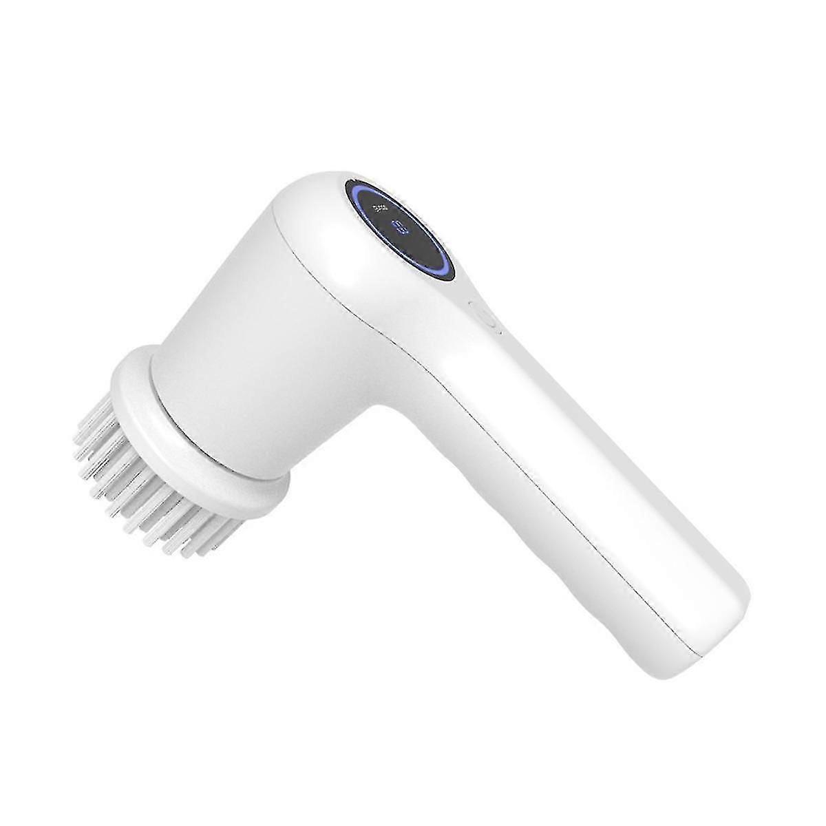 Electric Spin Scrubber, Bath Scrubber With Replaceable Brush Kit Scrubber Cleaning Bru