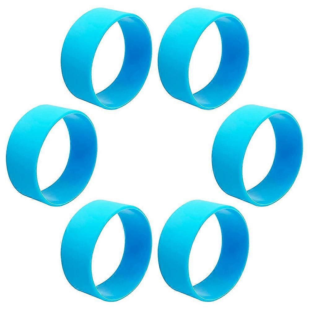 6Pcs Silicone Bands for Sublimation Tumbler Shrink Wrap