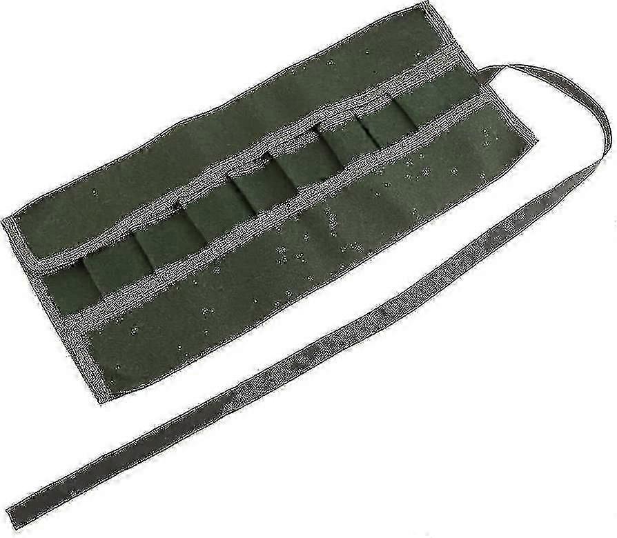 Gardening tool bag, portable handle garden canvas roll bag tool multifunctional