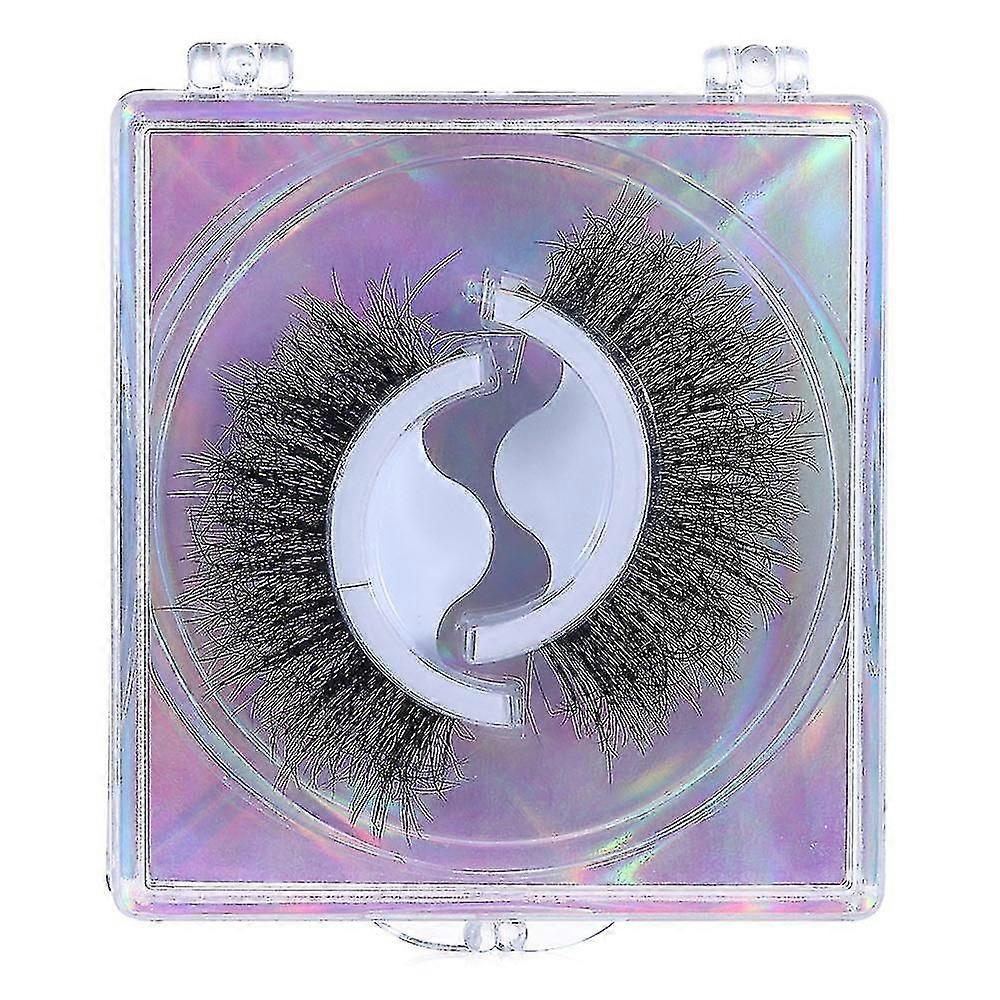 No Glue Needed False Eyelashes Thick Reusable Reusable Self-adhesive Eyelashes
