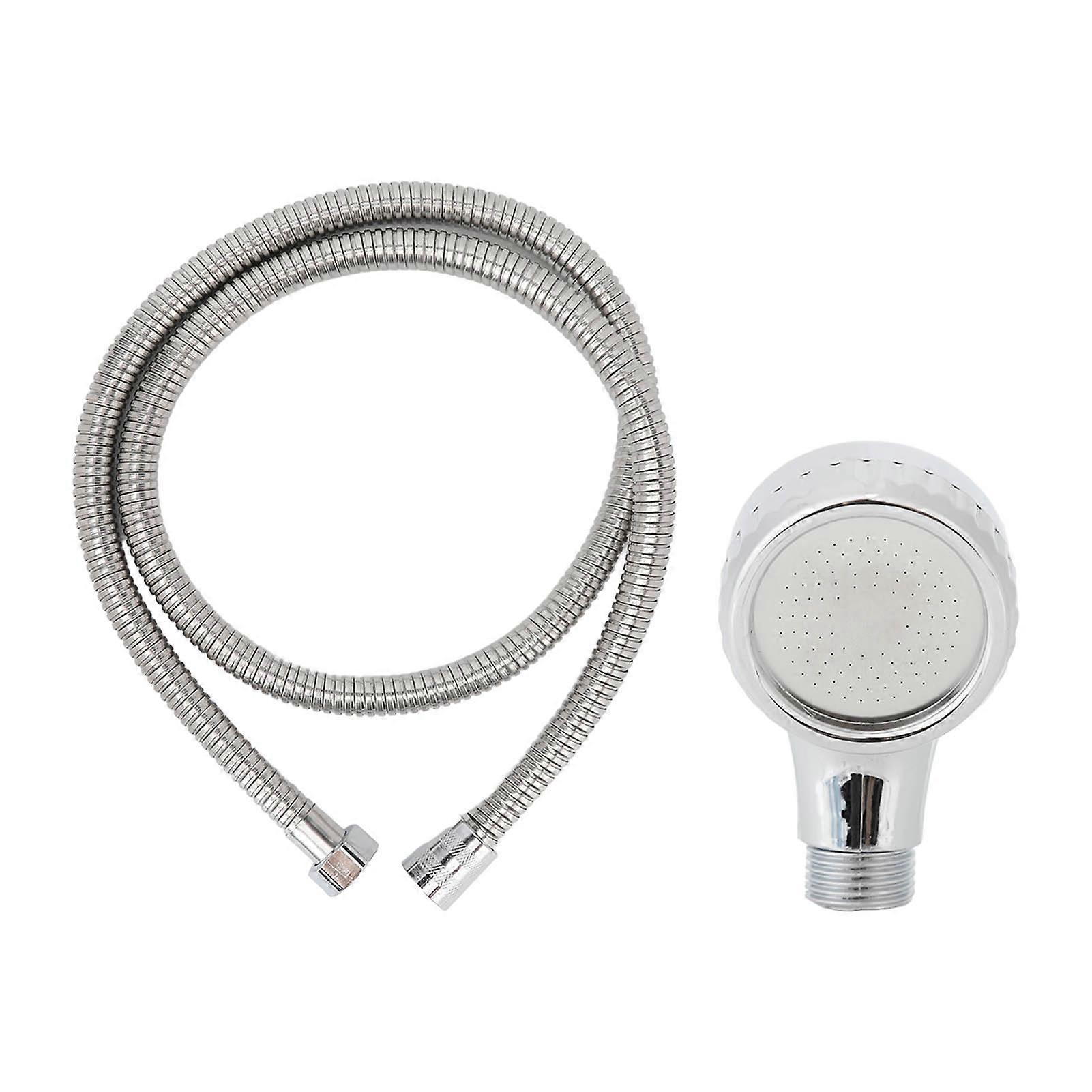 Shampoo Bed Faucet Kit with 120cm Hose M Size Head Shampoo Basin Bowl Faucet Sprayer Set for Salon