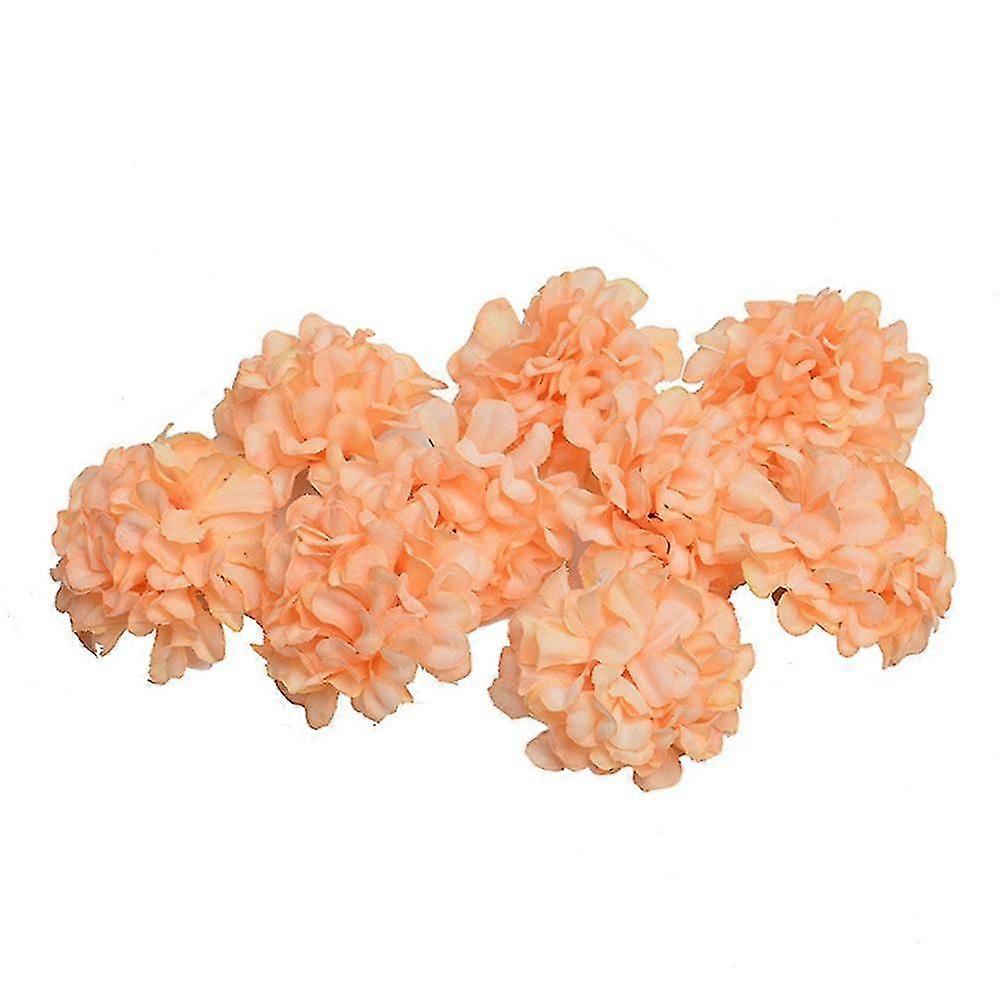 Blooming Bouquet 10Pcs Simulation Flower Heads Artificial Hydrangea DIY Accessories Home Decor