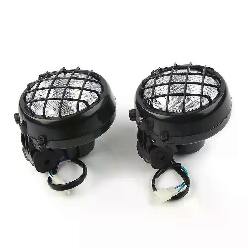 קדמי ראש אור מנורת פנס עבור 70cc-150cc 4 גלגלים מרובע עפר אופני ללכת קארט טרקטורונים דיונה באגי עבור ימאהה באנשי 87-2006