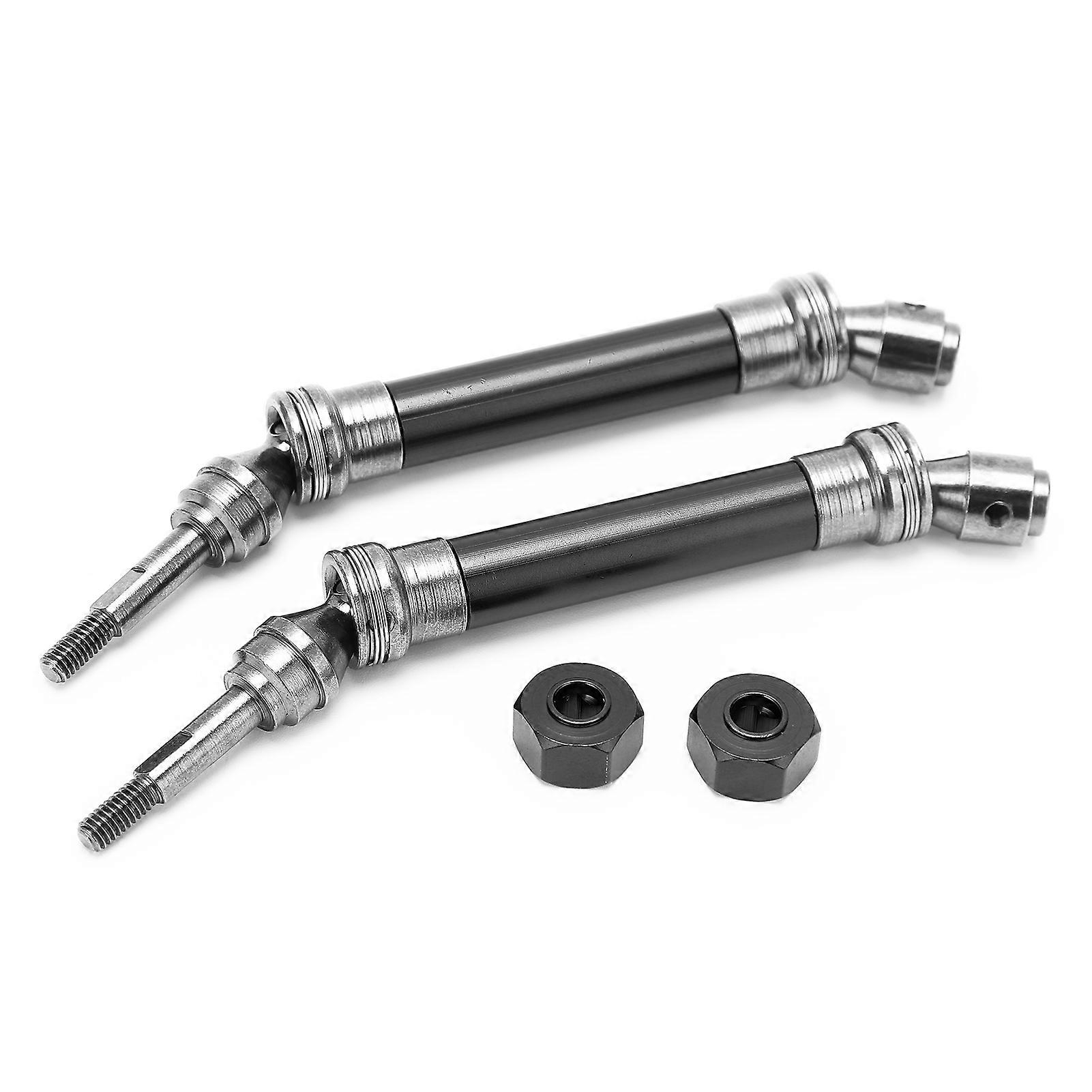 Detachable Front Drive Shaft Assembly for Traxxas Slash Rustler Vxl 4x4 4wd 1/10 RC CarBlack Front Drive Shaftfor Traxxas Slash