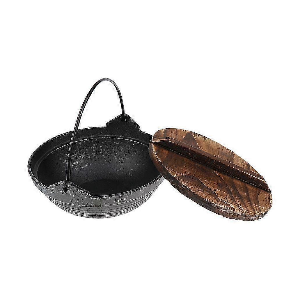 Portable saucepan with low spout Outdoor saucepan 20 cm