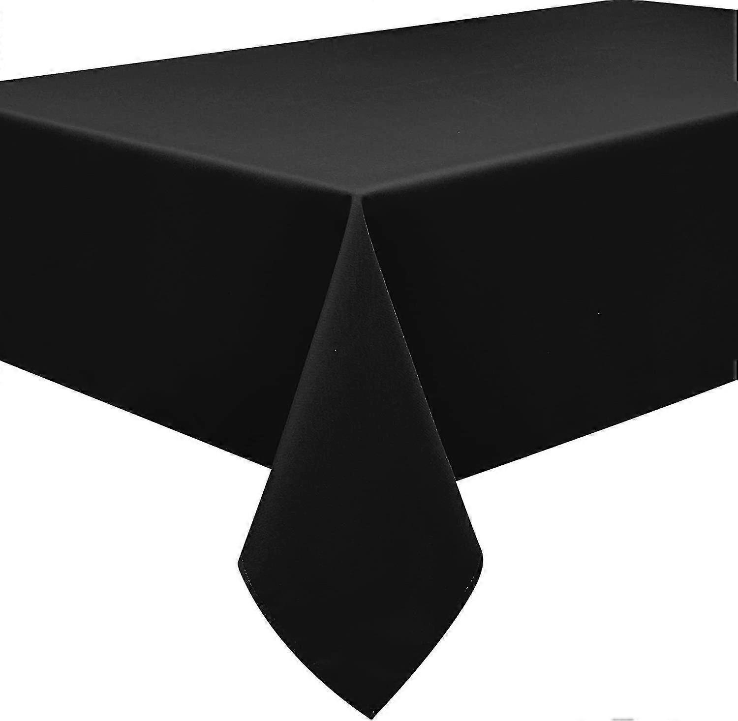 Extra Large Rectangular Fabric Tablecloth Table Cover 150x250cm 59"x98" Navy Blue