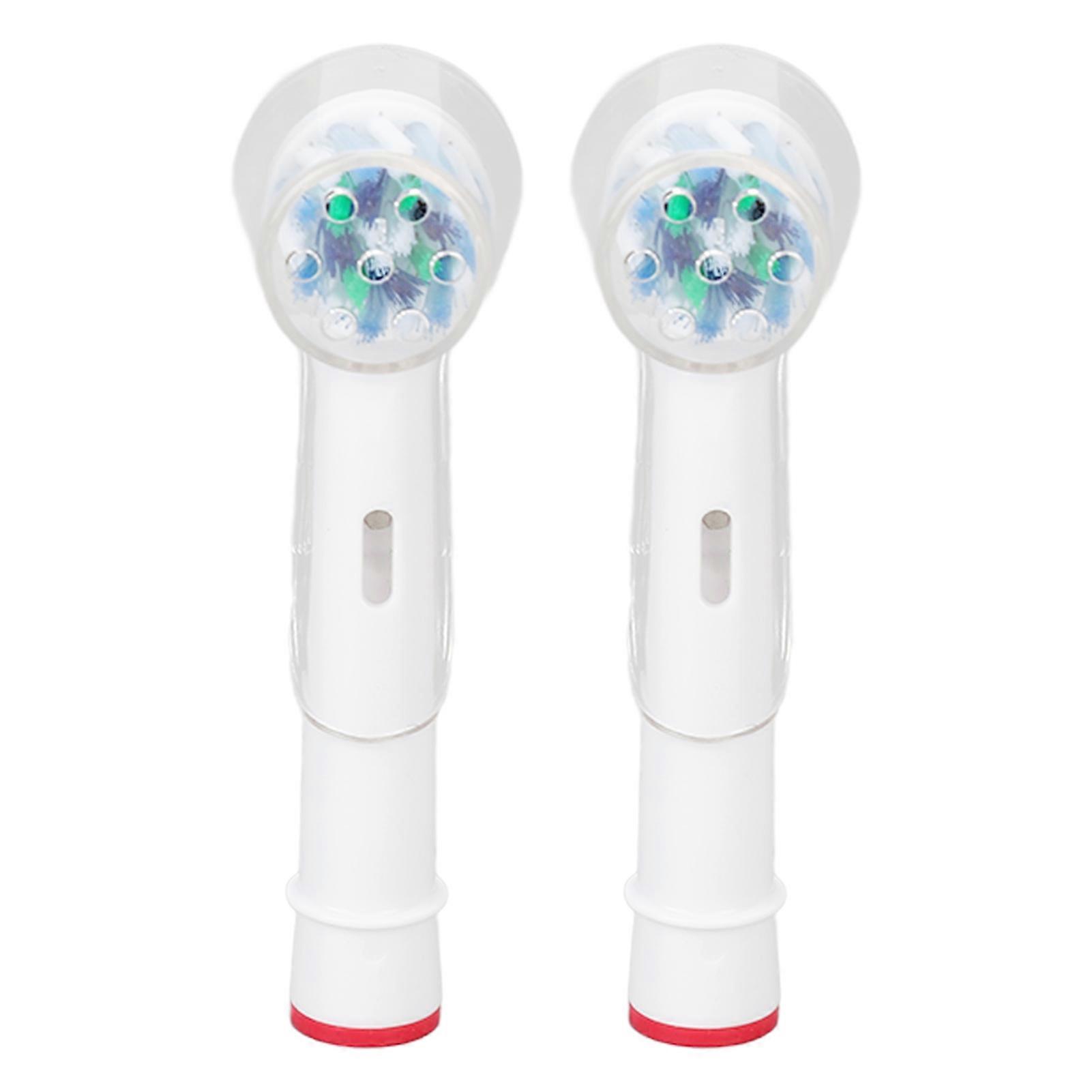 2pcs Replacement Toothbrush Heads Deep Clean Round Shape Electric Toothbrush Refill
