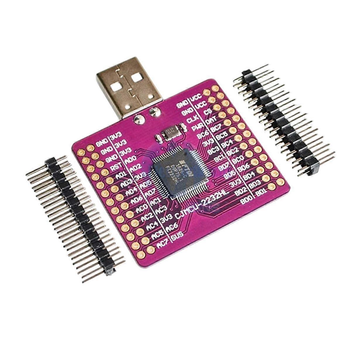 Usab to FIFO SPI I2C Iic Jtag RS232 Uart FT2232HL Board Dual Channel Module CJMCU 2232HL