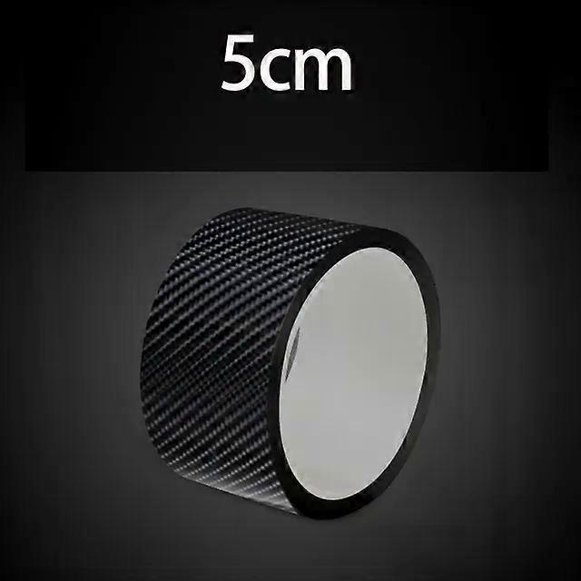 Carbon Fiber Car Door Sill Sticker Scratch Proof Moulding Strip Car Sticker Protector Door Edge Protective Black
