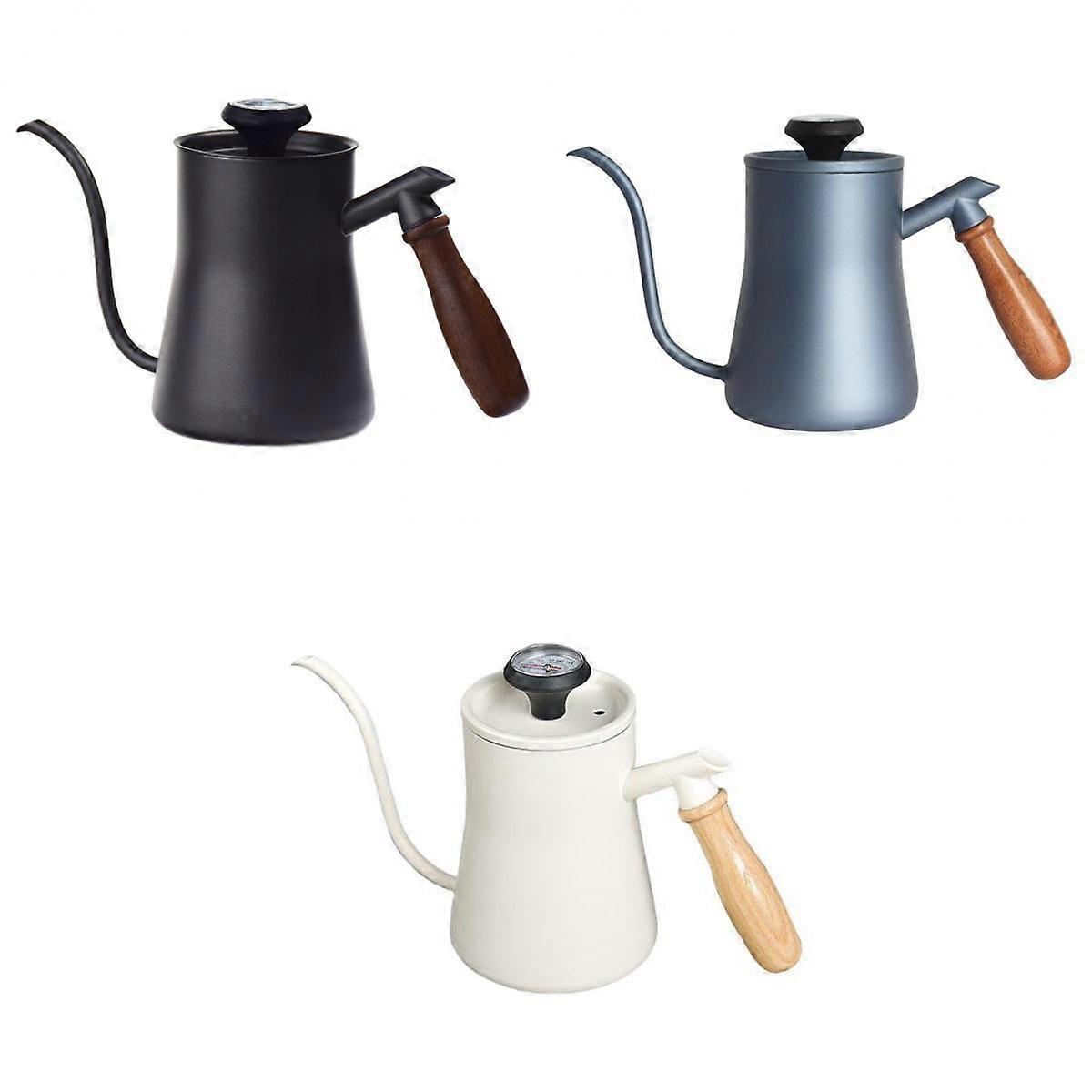 3 Pieces Gooseneck Coffee Kettle and