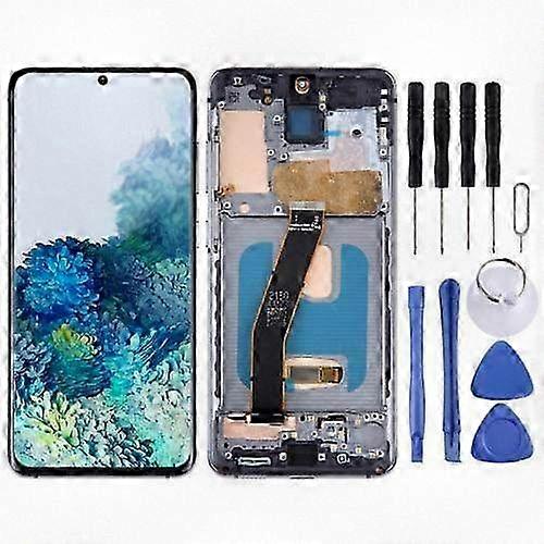 OLED Material LCD Screen for a Certain Brand Galaxy S20 SM-G980 Digitizer Complete Set with Frame