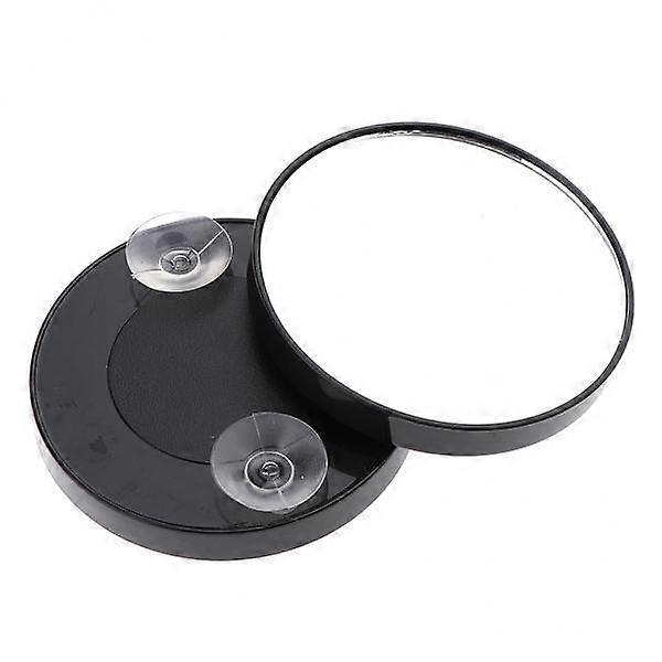 8x5X Magnifying Suction Cup Travel Mirror for Precise Makeup
