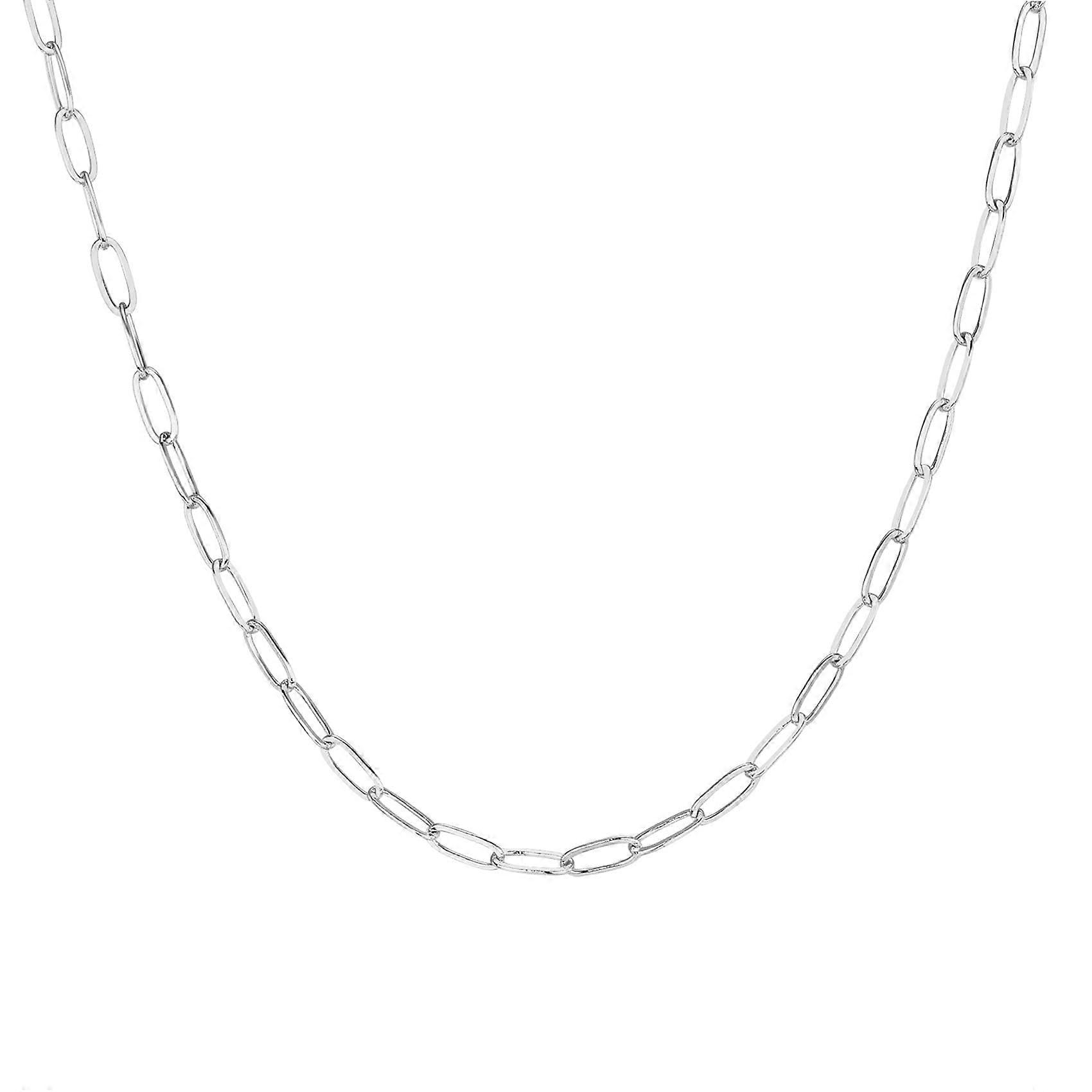 14K Gold Plated Adjustable Necklace with Curb, Paperclip, Box, Sphere Bead, Snake, Herringbone, and Figaro Chains