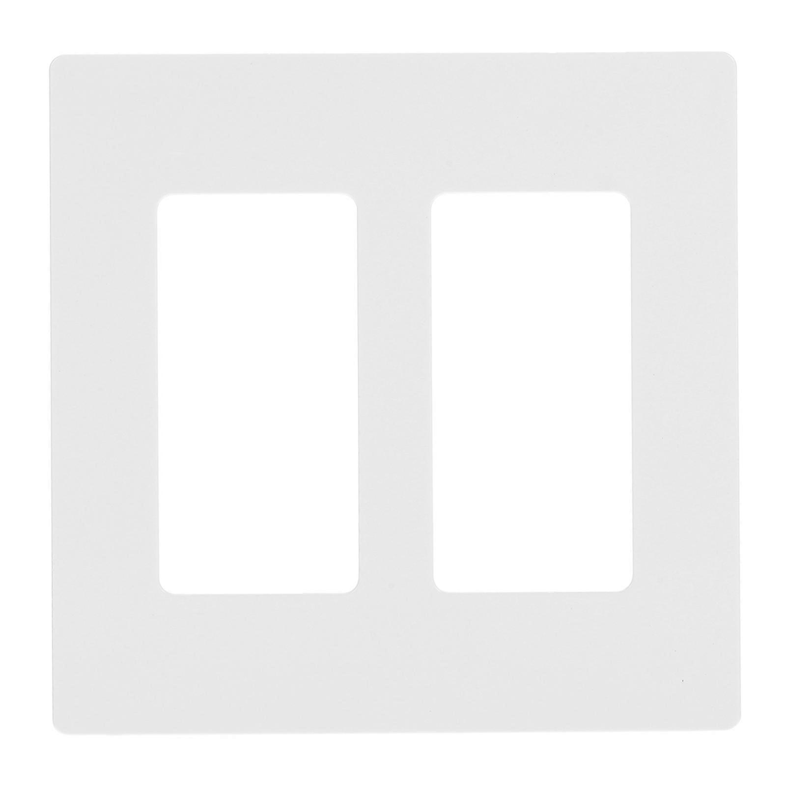 Elegant Double Light Switch Cover Plate for Outlet Sockets – Easy Installation Decorative Wall Plate for Home Upgrade