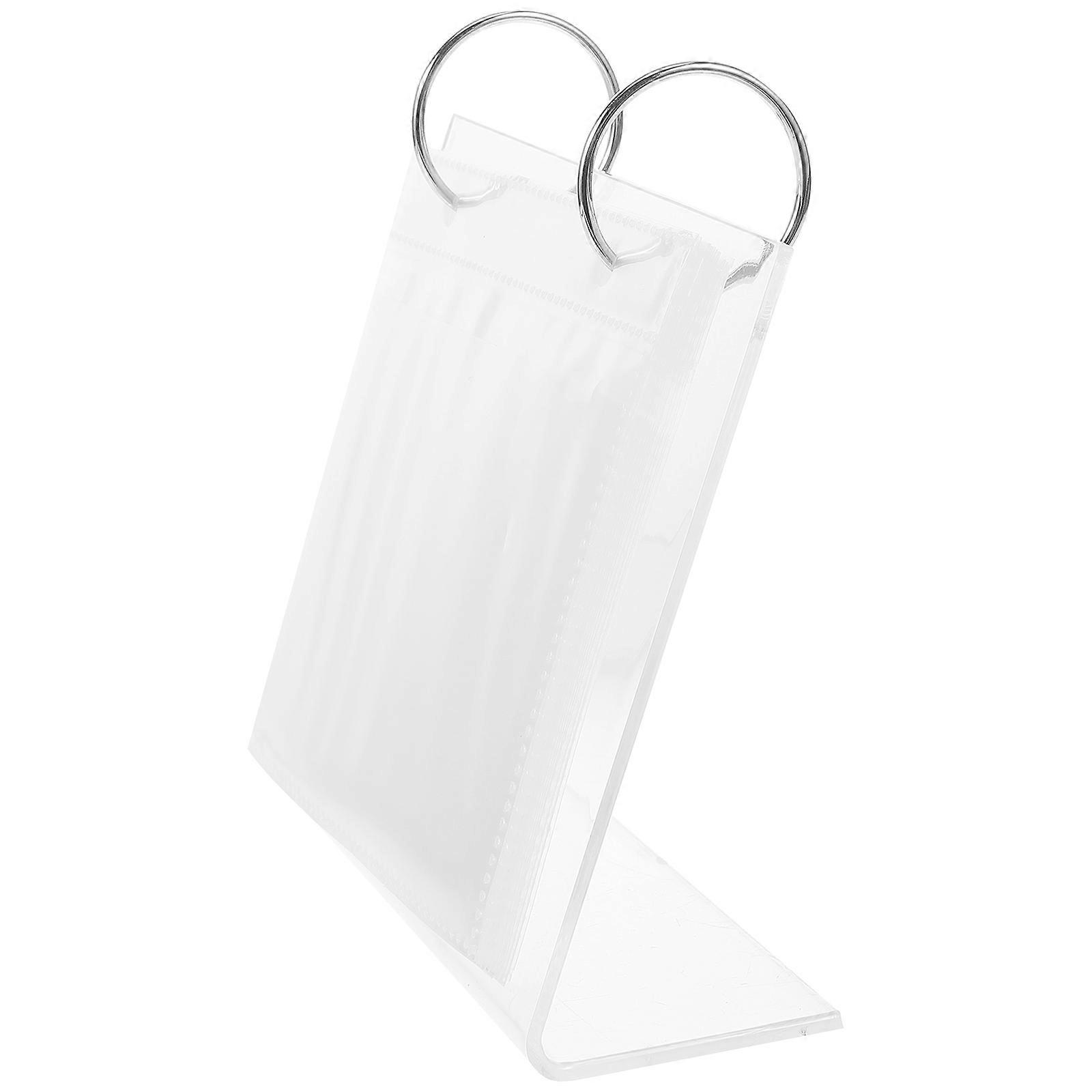 1 Pc Simple Decorative Picture Frame Transparent Color Photo Holder for Home