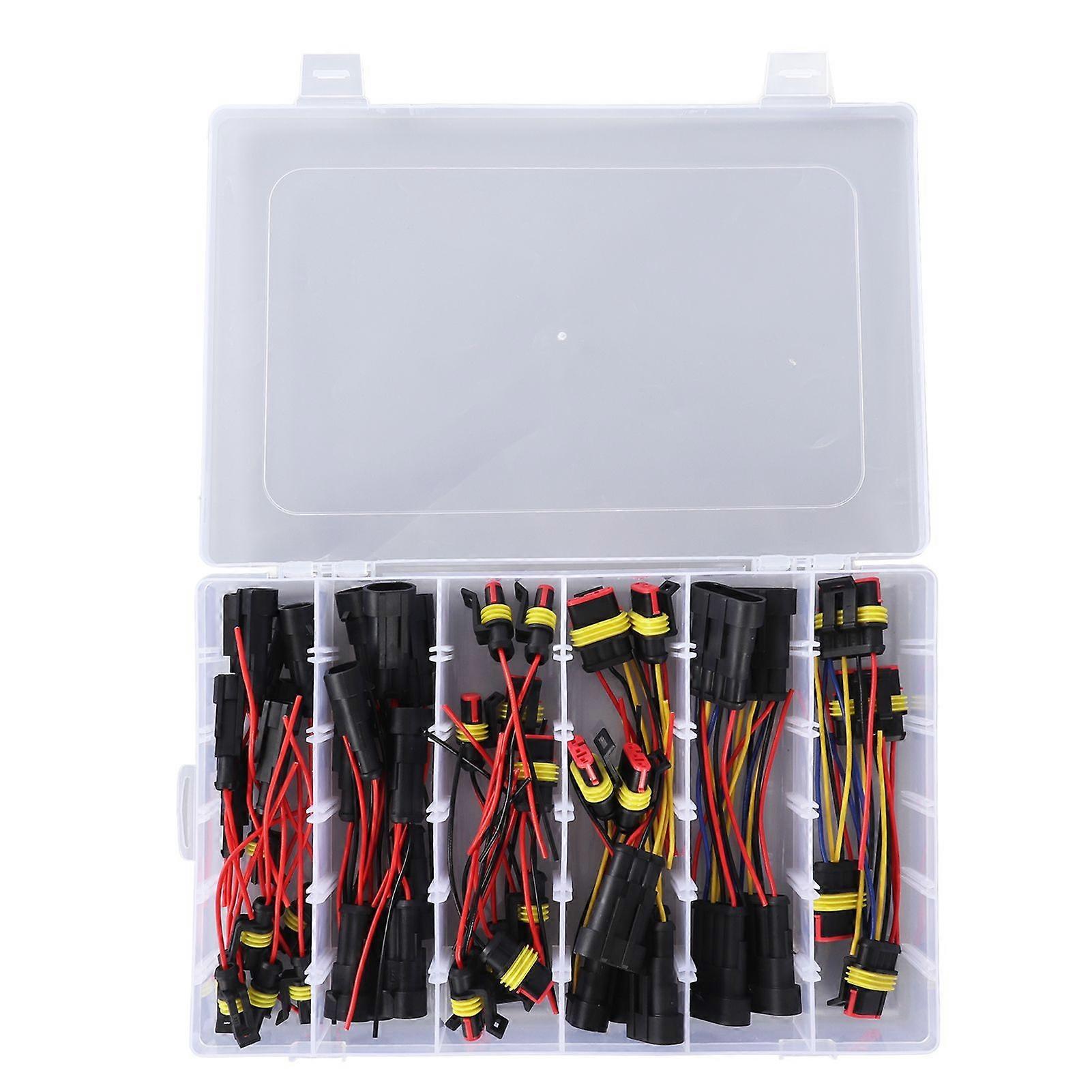 2025 Latest Model  26 Set Waterproof Wire Connectors Quick Disconnect