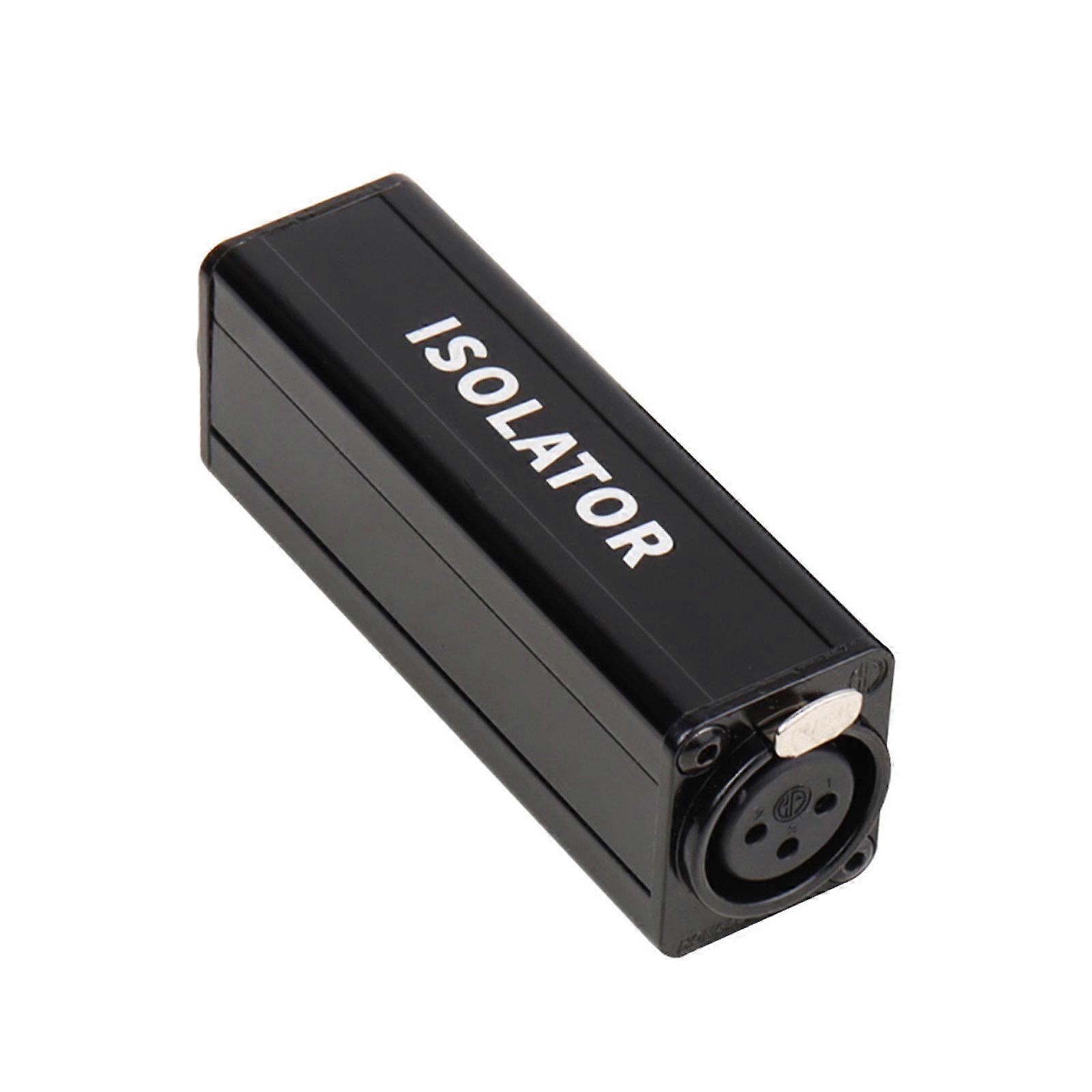  Professional Stereo Ground Loop Isolators 3.5 6.35  Noise Filter Noise Canceller Isolators for PC