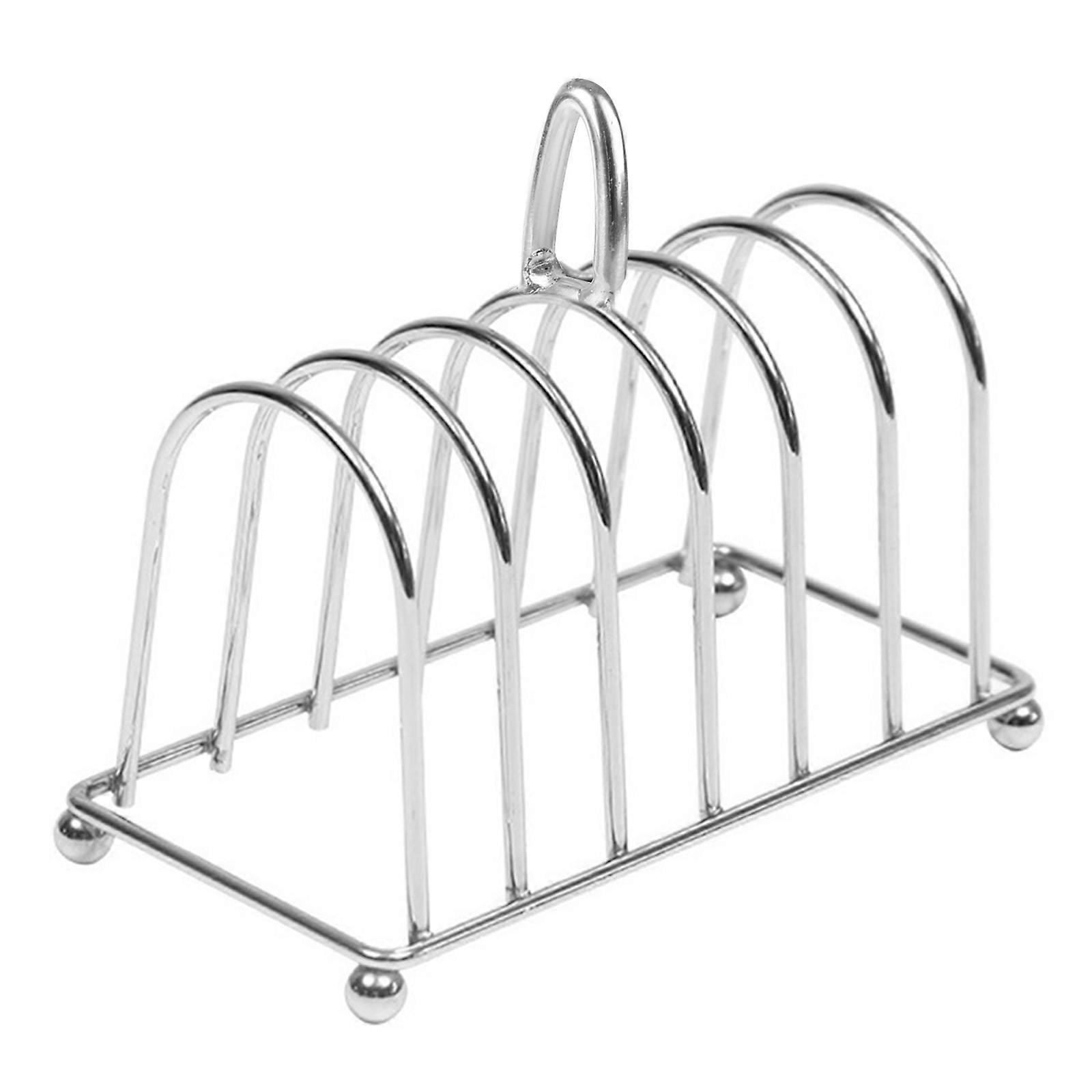 Water and Oil Proof Toast Rack Easy to Clean High Polished Spherical Foot Design Improve the Overall Level More Stylish