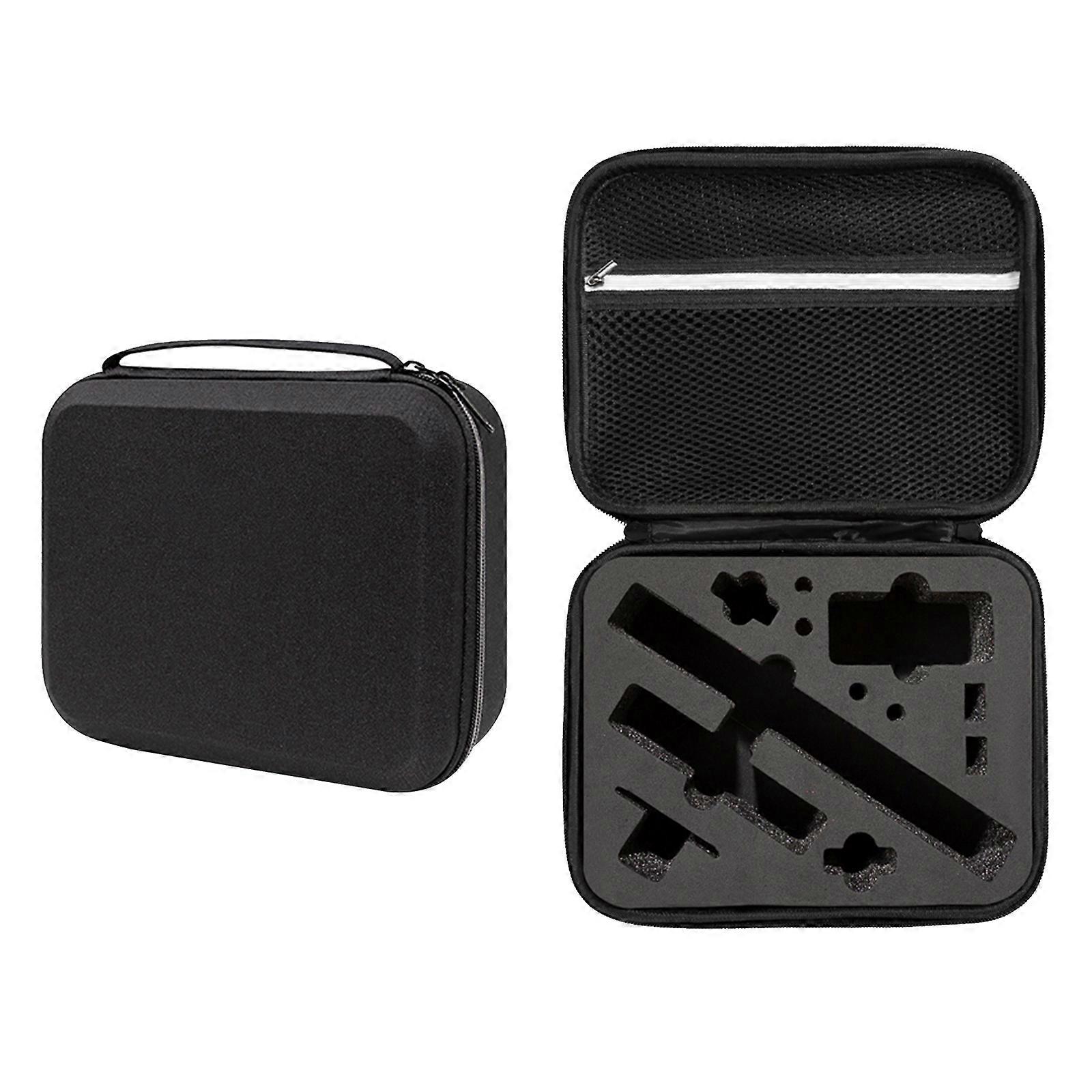 Portable Hard Case Black Carrying Storage Box for DJI Osmo Action 4 Camera for Travel Home Office, Case Only