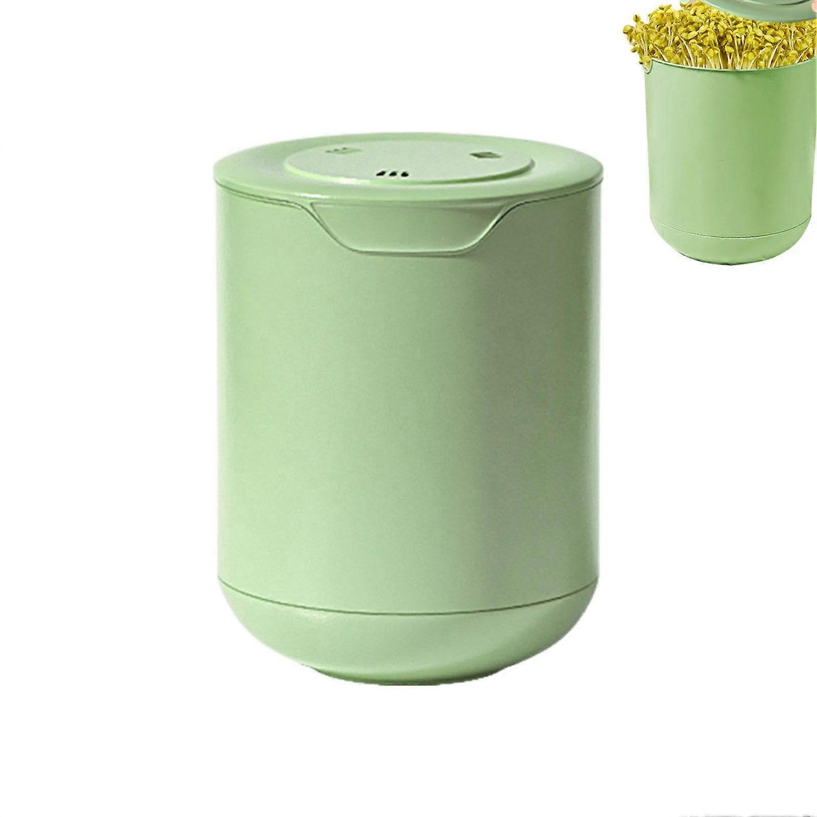 Automatic Bean Sprout Maker, Health Sprout Box with Lid, 22 x 18 x 18 cm, Larger Capacity, Automatic Bean Growing, Ideal for Growing Beans Ref: 7528