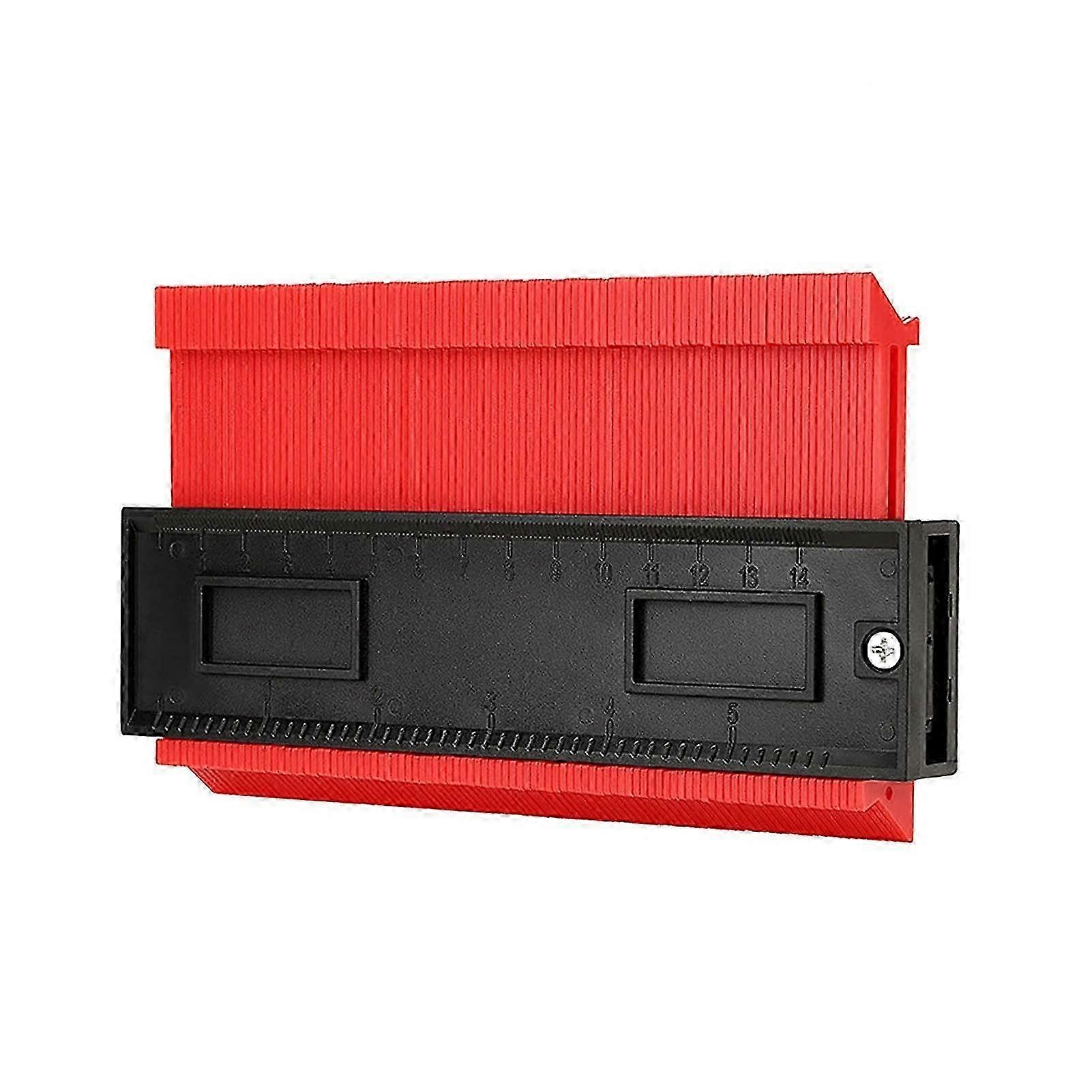 2025 Measuring Tools 12/14/25/Cm Profile Duplication Gauge Contour Template, Contour Copy Duplicator Measuring Tools Woodworking (Color : 14cm 02)