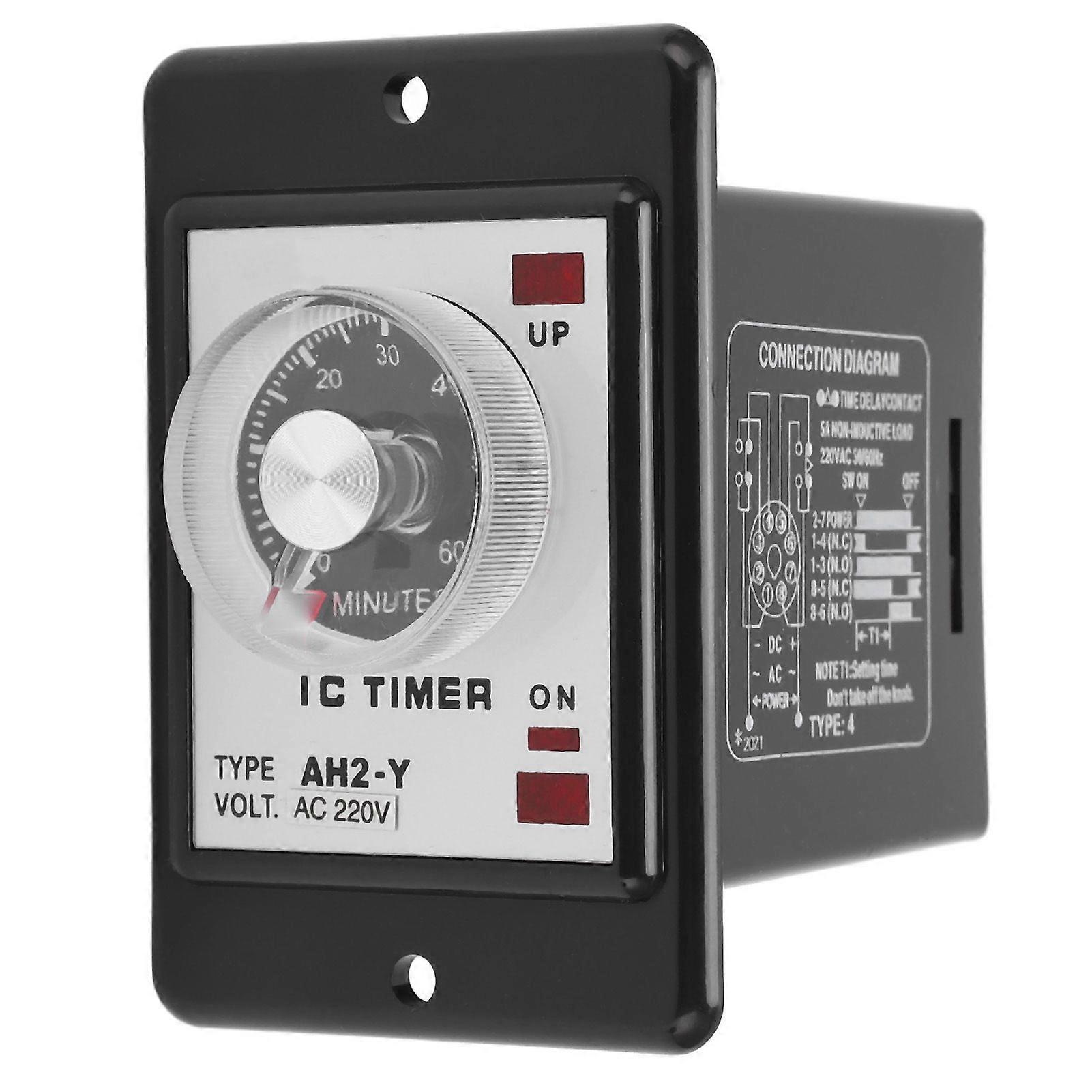 High quality  JYIO/Jiang Yiyuan AH2-Y 60M time relay small pointer time