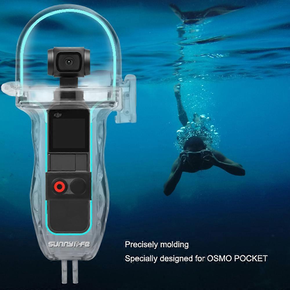 Waterproof Diving Case for Osmo Pocket - 60M Depth, Dome Design, Protective Housing