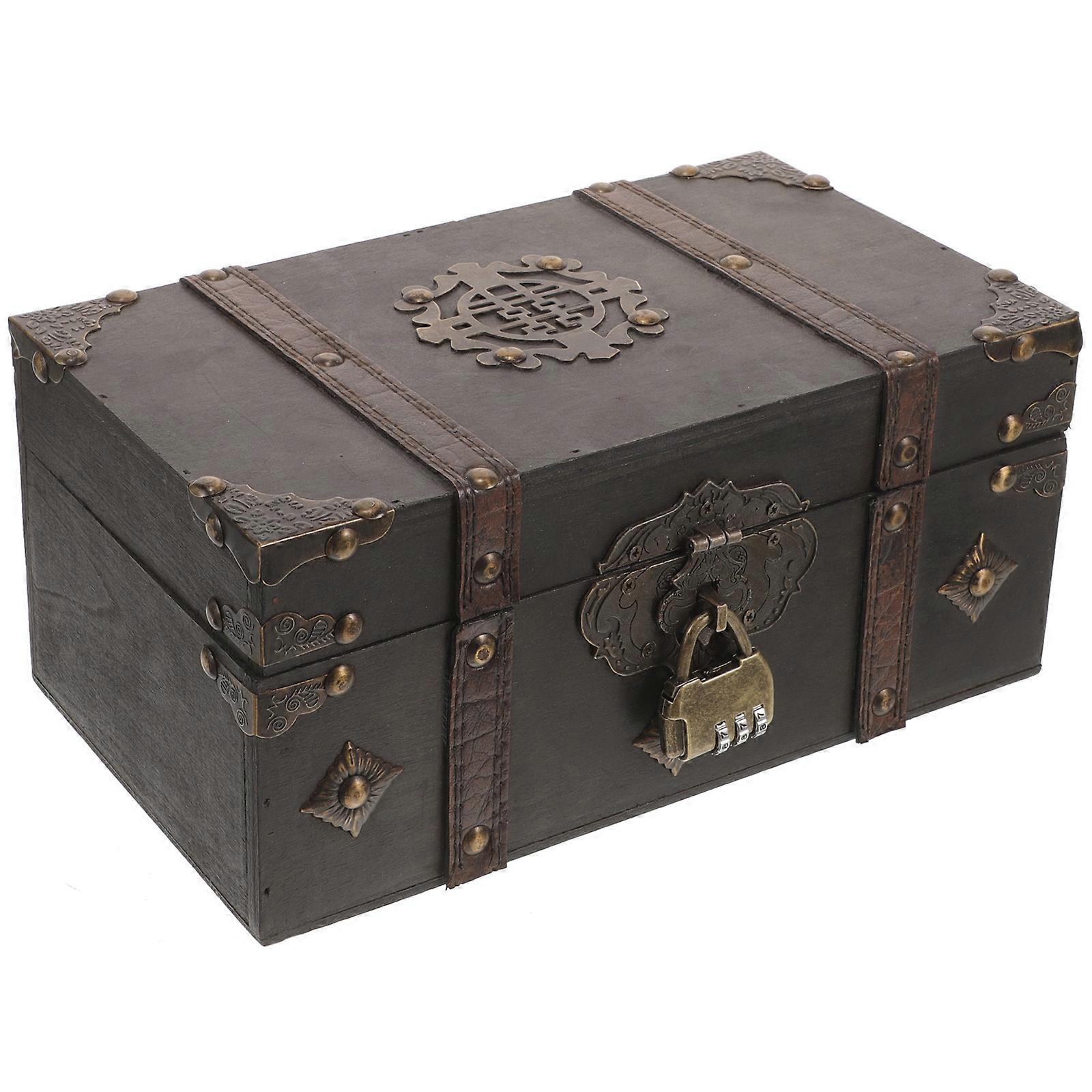 Vintage Box, Dust-proof and Moisture-resistant with Lock