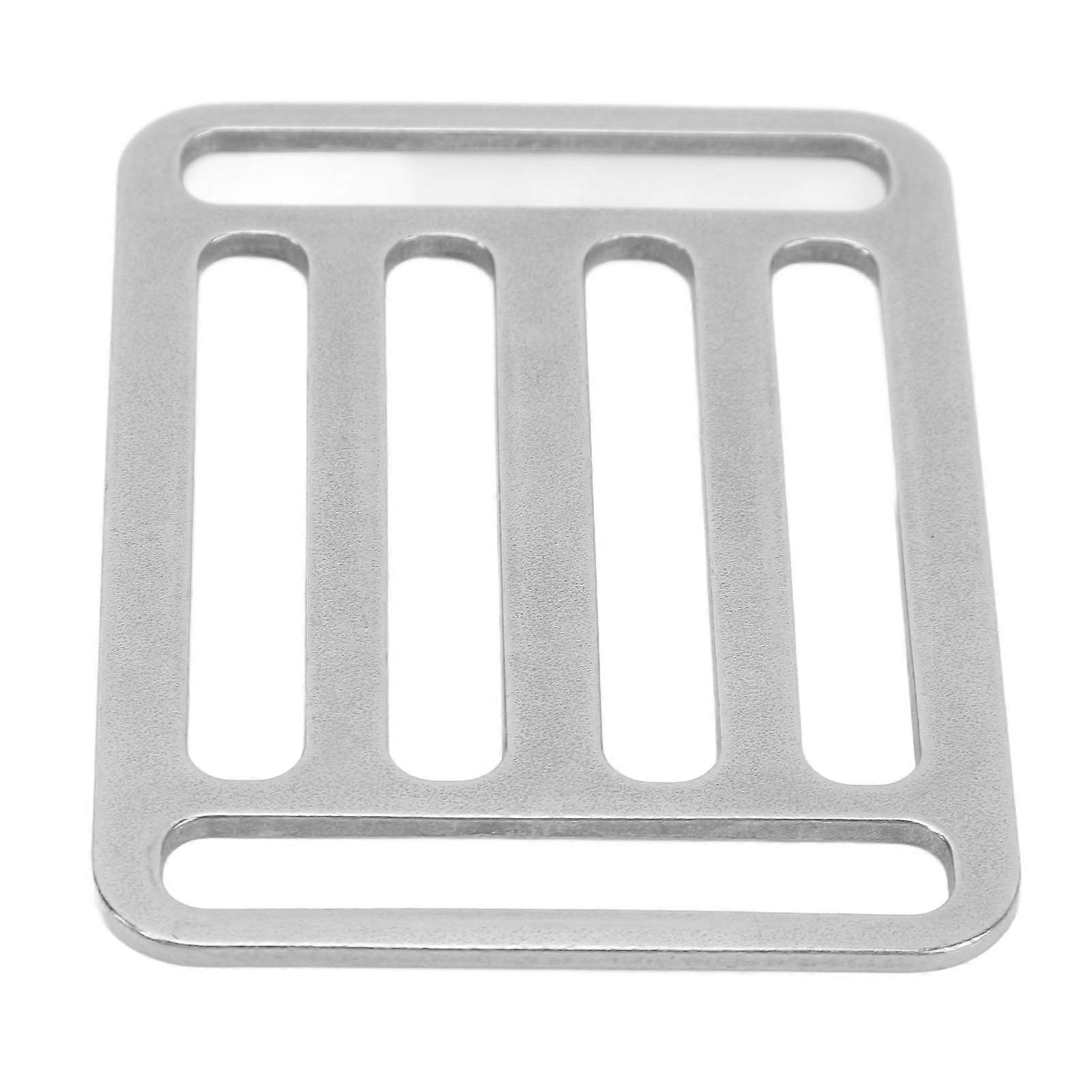 Diving Belt Keeper 316 Stainless Steel Rectangular Diving Webbing Strap Keeper for BCD Equipment Accessories