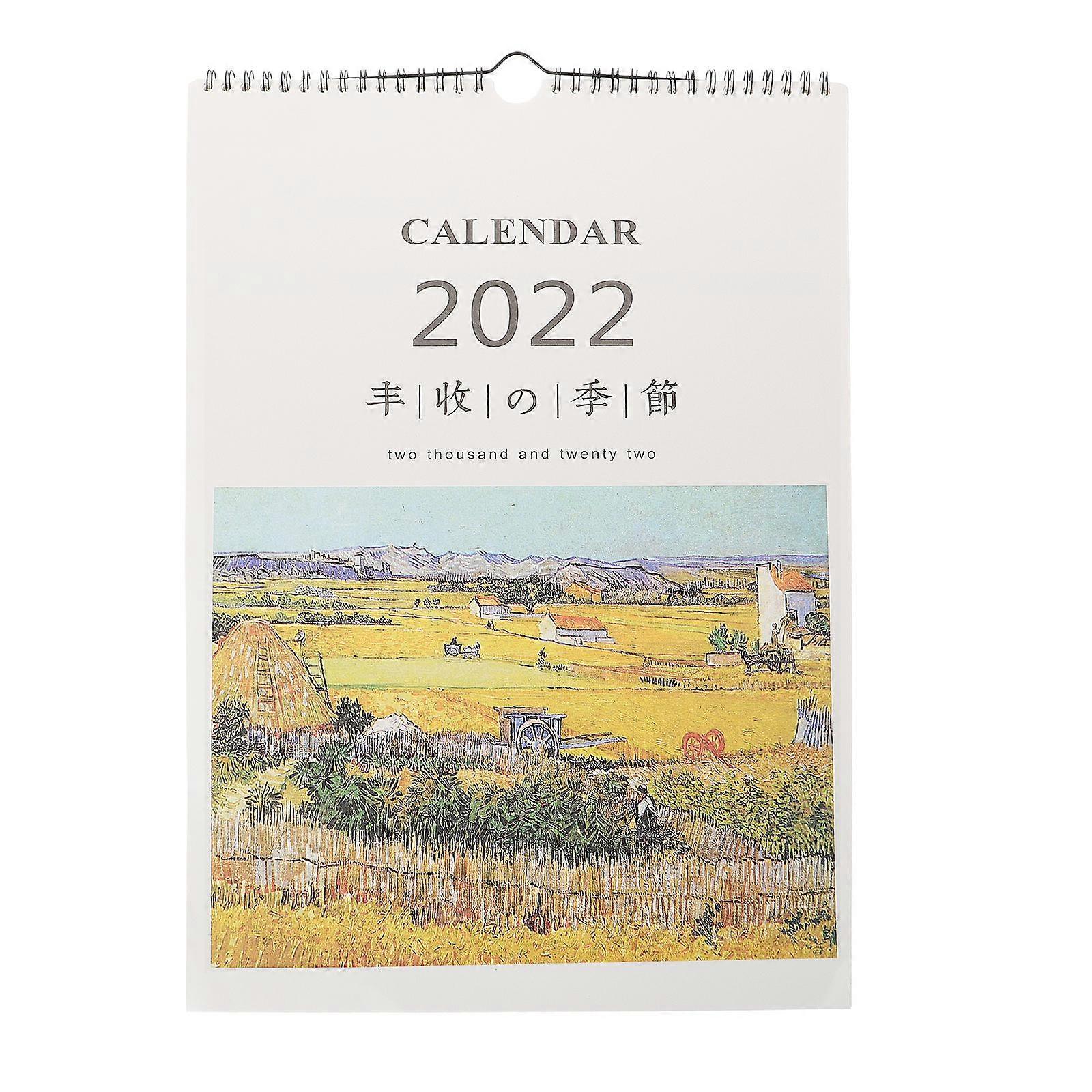 Monthly Calendar Planner Calendar Home Use 29.5X43.5CM Fashionable Style Time Management 1Pc