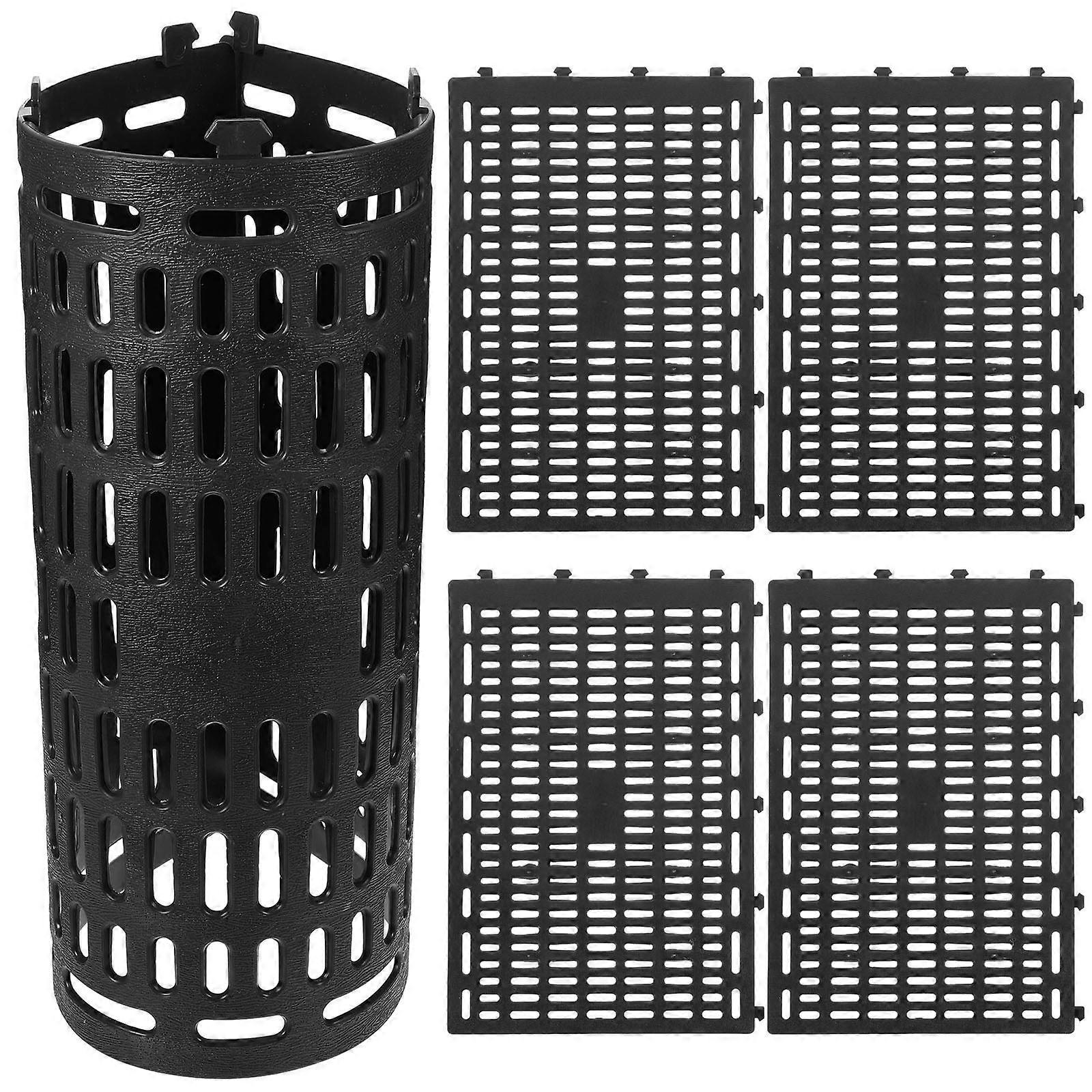 Trunk Protector Tubes Tree Trunk Protector Guard For Indoor Gardening In 38X24CM Size Rainproof Function 5Pcs