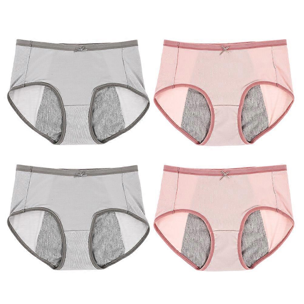 Household Period Pants Prevent Side Leakage Comfortable Breathable M Size 4Pcs